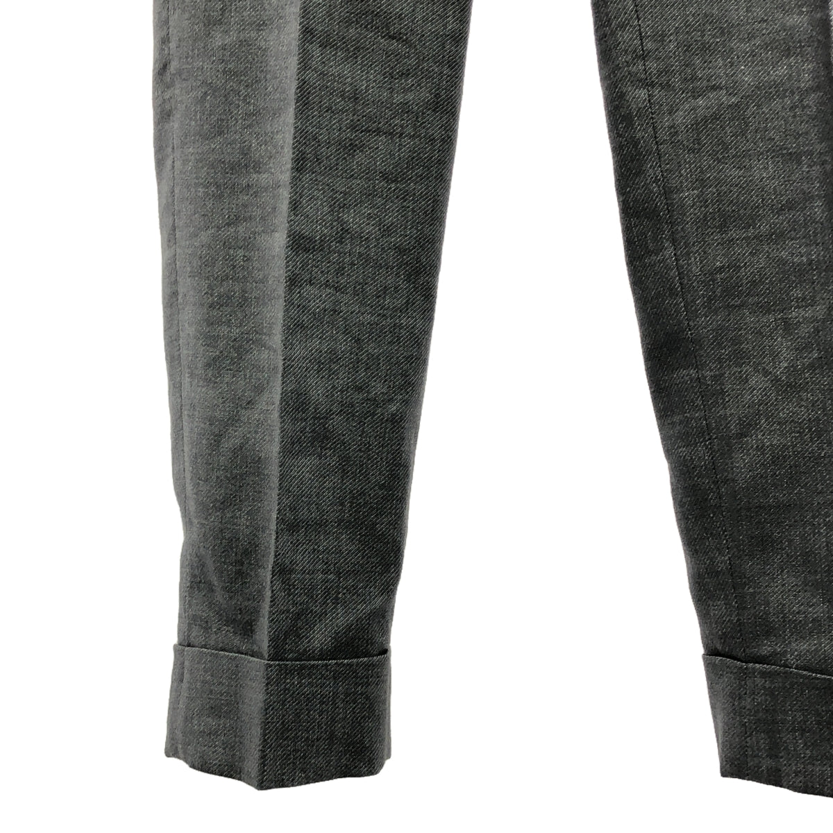 [Good Condition] PESERICO | Linen Slacks Pants | Size 36 | Grey | Women's