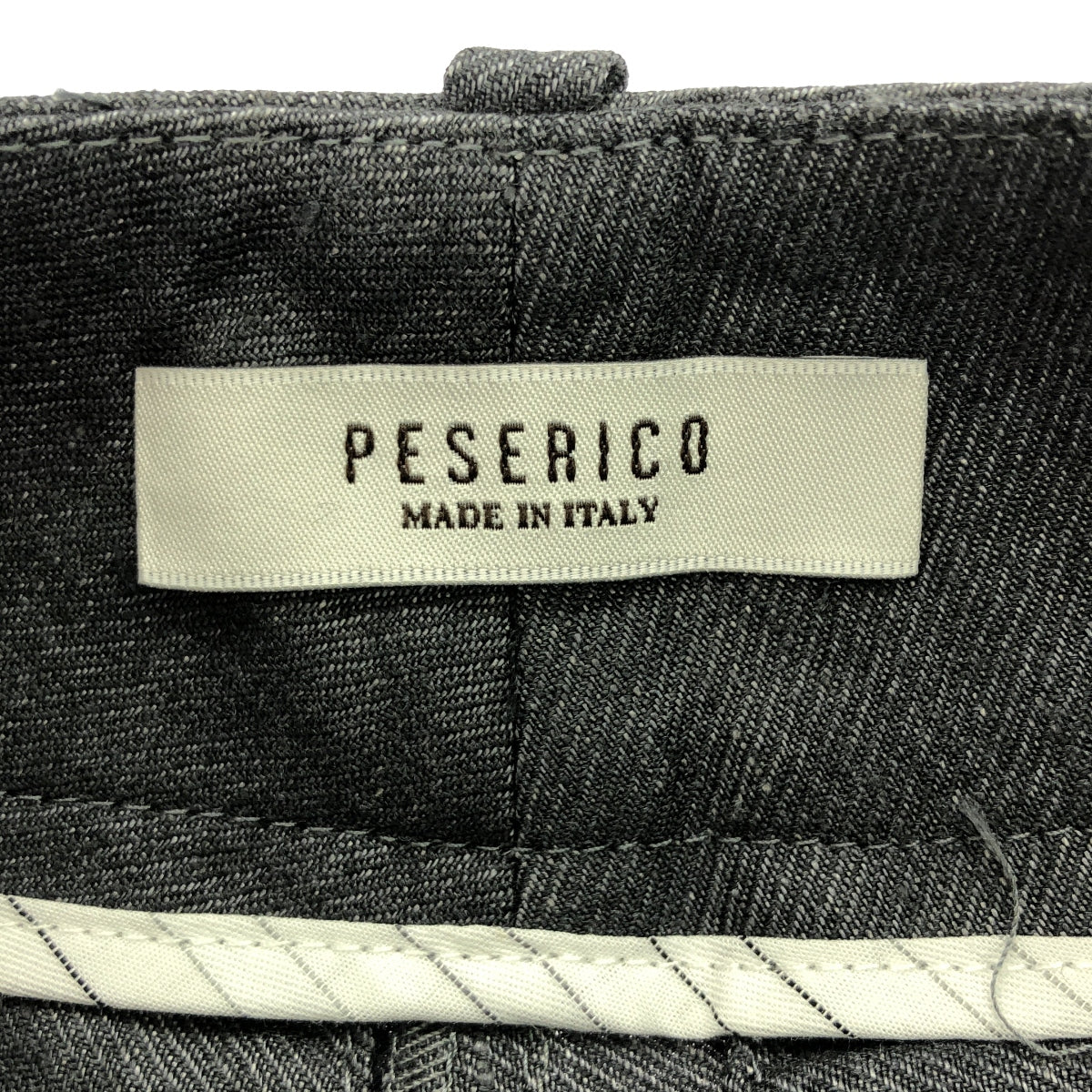 【美品】  PESERICO / ペゼリコ | リネン スラックス パンツ | 36 | グレー | レディース
