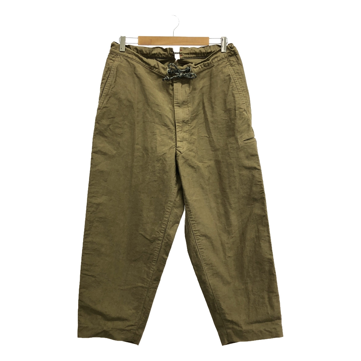 45r / Forty-Five R | 908 On The Beach Pants in Mochi Rice Satin | 3 | Khaki | Men's