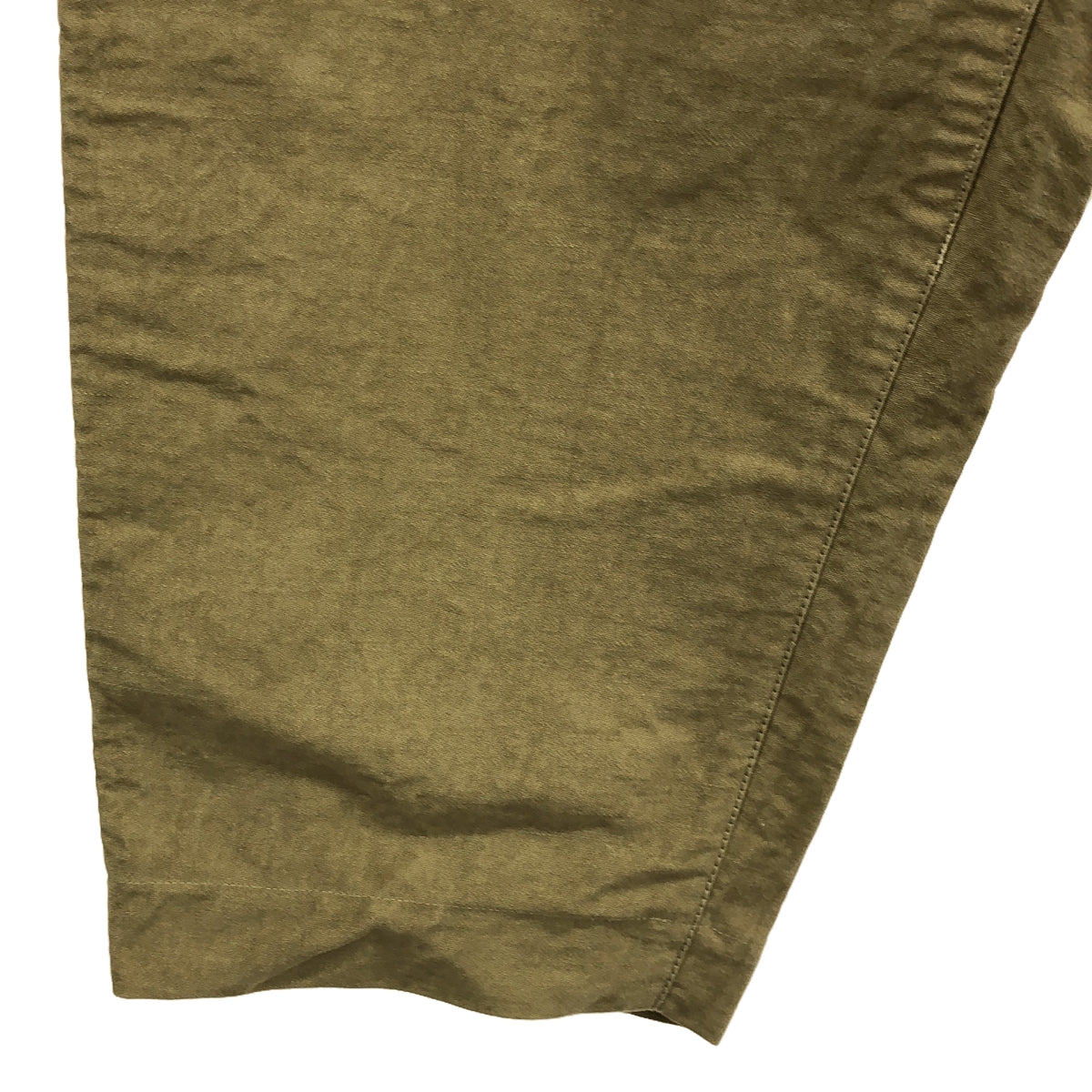 45r / Forty-Five R | 908 On The Beach Pants in Mochi Rice Satin | 3 | Khaki | Men's