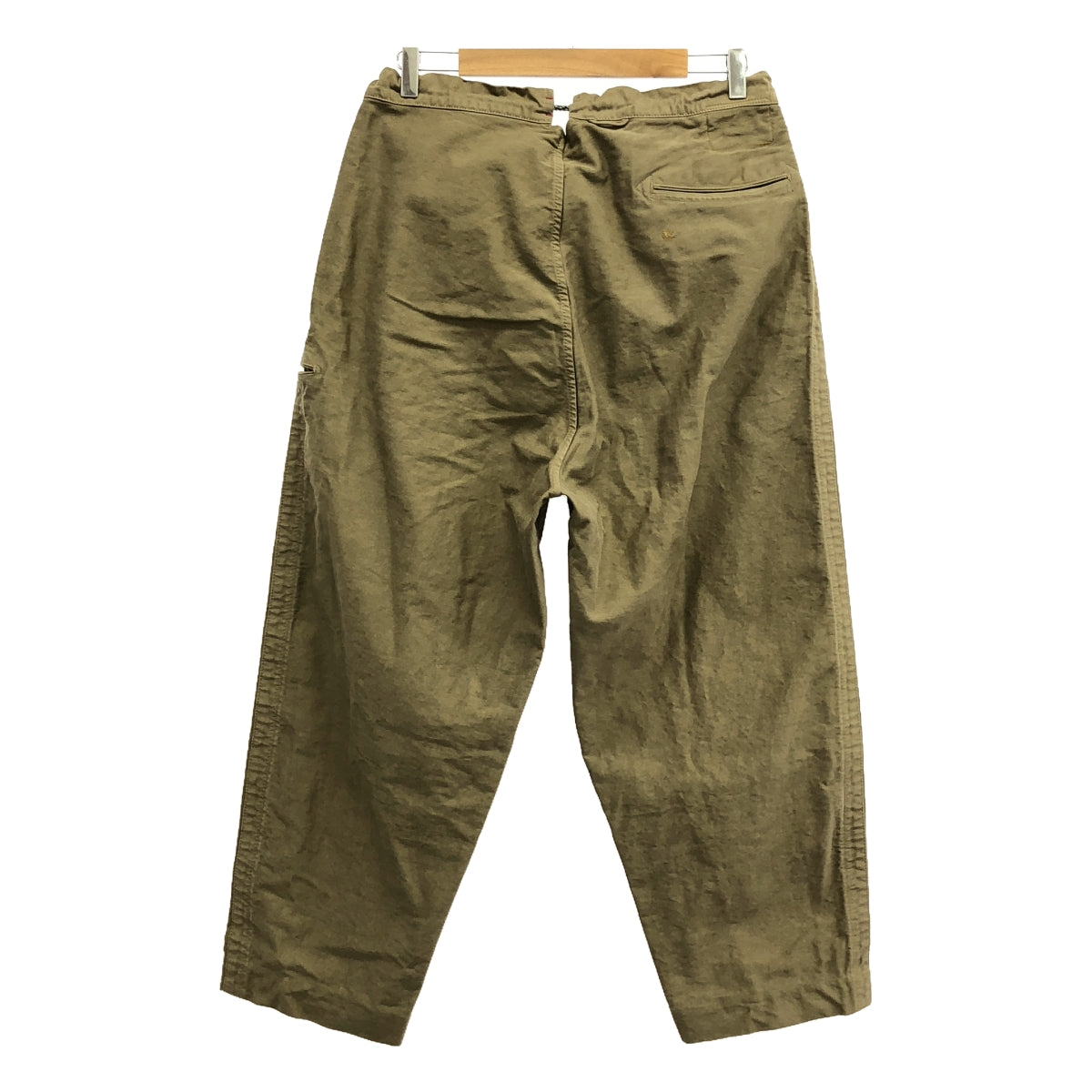 45r / Forty-Five R | 908 On The Beach Pants in Mochi Rice Satin | 3 | Khaki | Men's