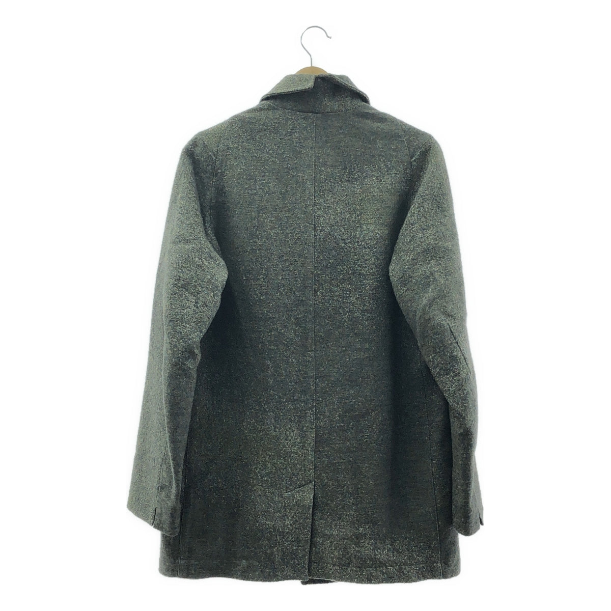 【미품】 PRPATTERSON / PR 패터슨 | SHORT COAT 울 린넨 쇼트 코트 | S | 그린 시스템 | 남성