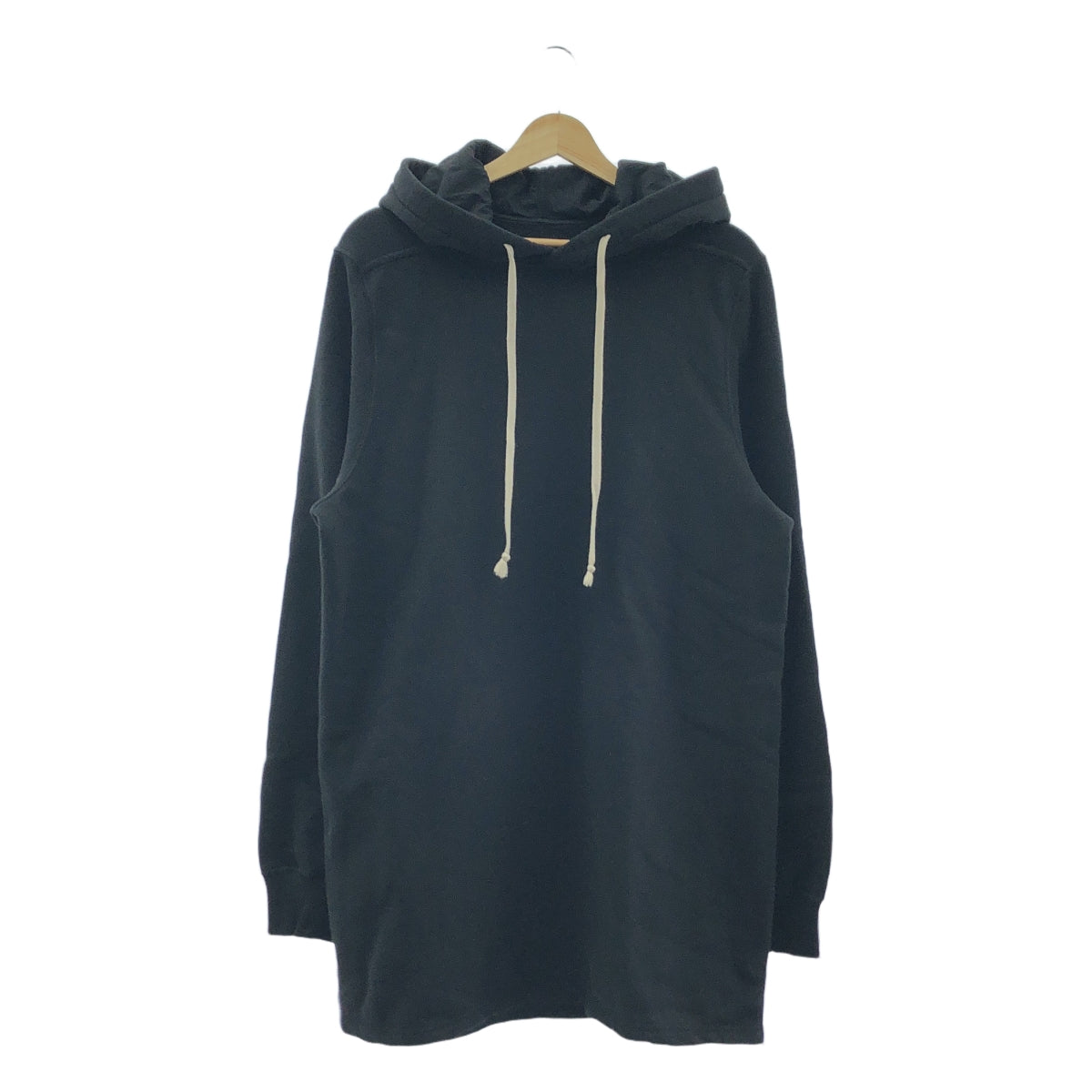 DRKSHDW / ダークシャドウ | 2016AW | スウェット プルオーバー ロング パーカー | S | ブラック | メンズ
