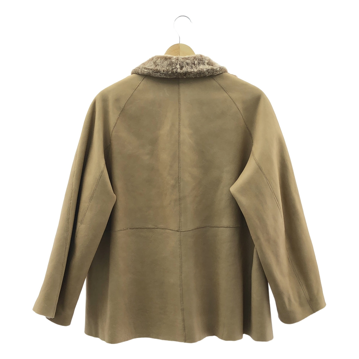 【美品】  SOFIE D'HOORE / ソフィードール | リバーシブル ムートン ファー レザー コート | 34 | ライトブラウン | レディース