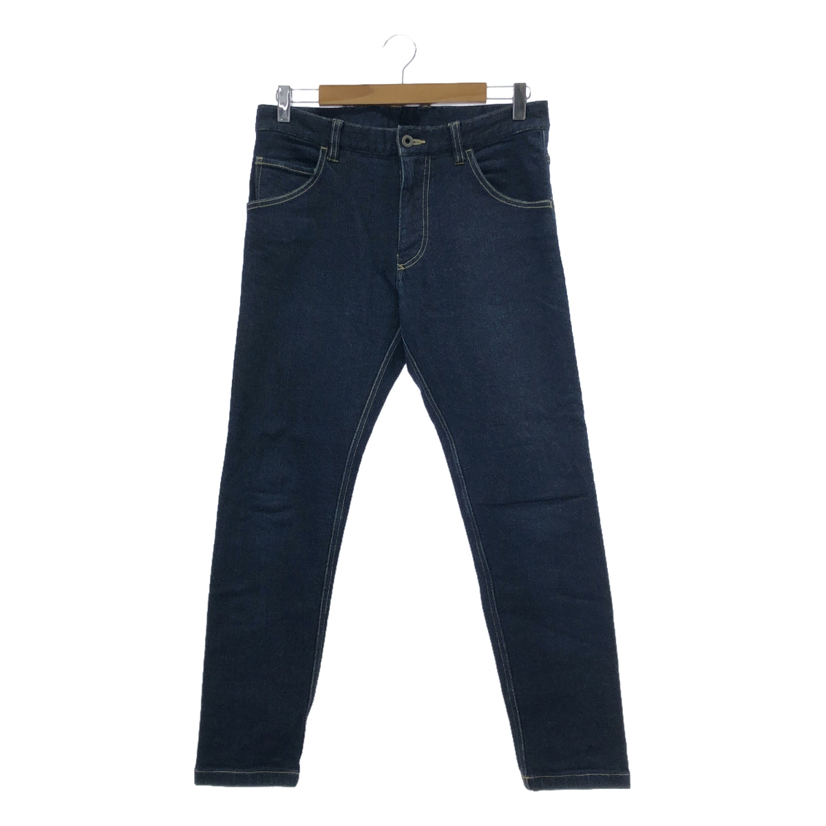 wjk / Double JK | tight knit-denim pants tapered stretch denim pants | M | Indigo | Men's