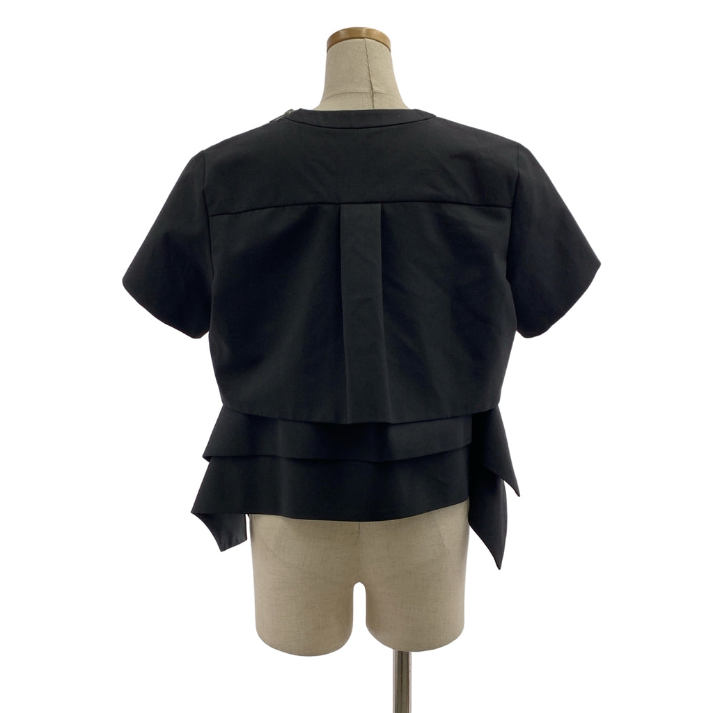 sacai | 2023SS | 西裝套頭衫 / 西裝標誌肩拉鍊套頭衫 | 尺寸 1 | 女款