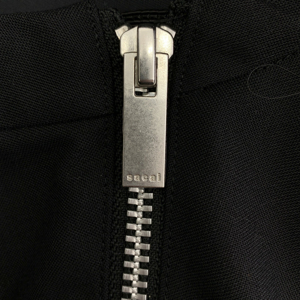 sacai | 2023SS | 西裝套頭衫 / 西裝標誌肩拉鍊套頭衫 | 尺寸 1 | 女款