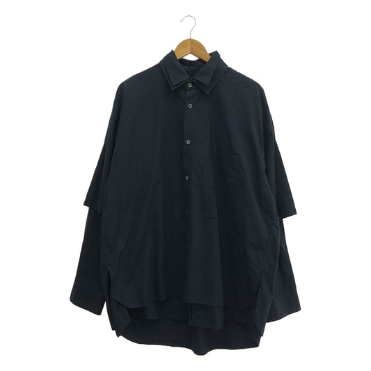 stein / シュタイン | OVERSIZED DOUBLE SLEEVE SHIRT ダブルスリーブ シャツ | M | メンズ