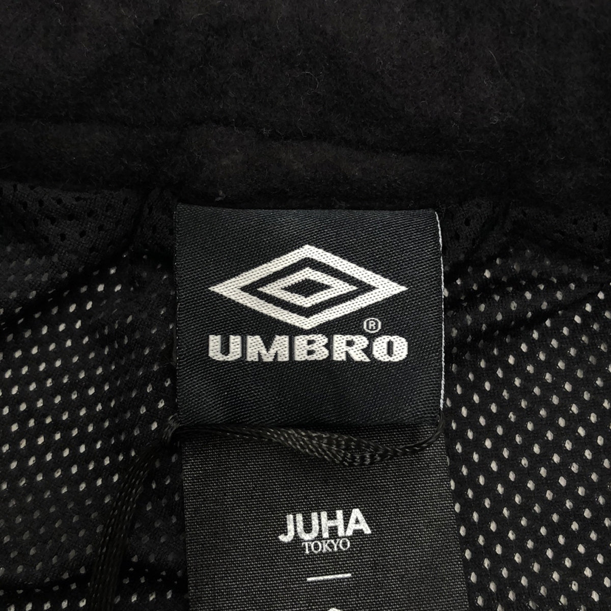 [全新] JUHA | 2023 秋冬 | ×UMBRO / 羊毛圍巾羊毛褲 | 2 |黑色 |男士