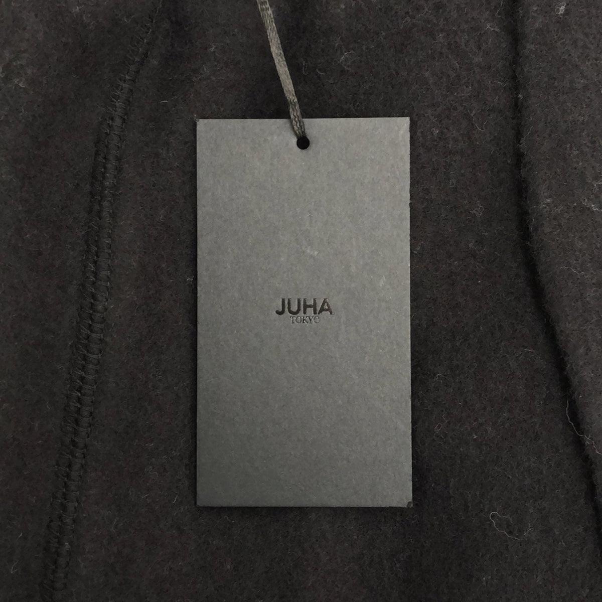 [全新] JUHA | 2023 秋冬 | ×UMBRO / 羊毛圍巾羊毛褲 | 2 |黑色 |男士