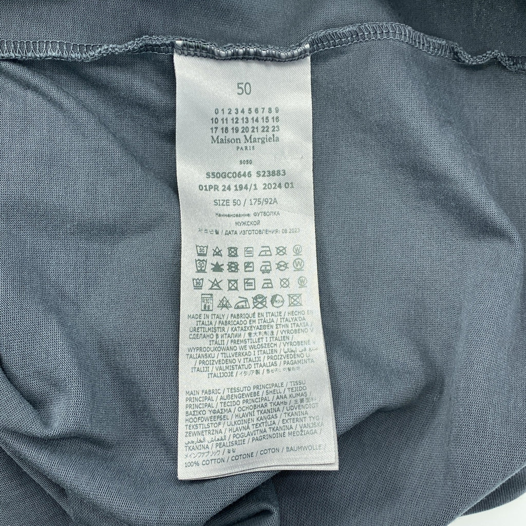 Maison Margiela / メゾンマルジェラ | 2024SS | GARMENT DYE OVER オーバーサイズ Tシャツ | 50 | メンズ