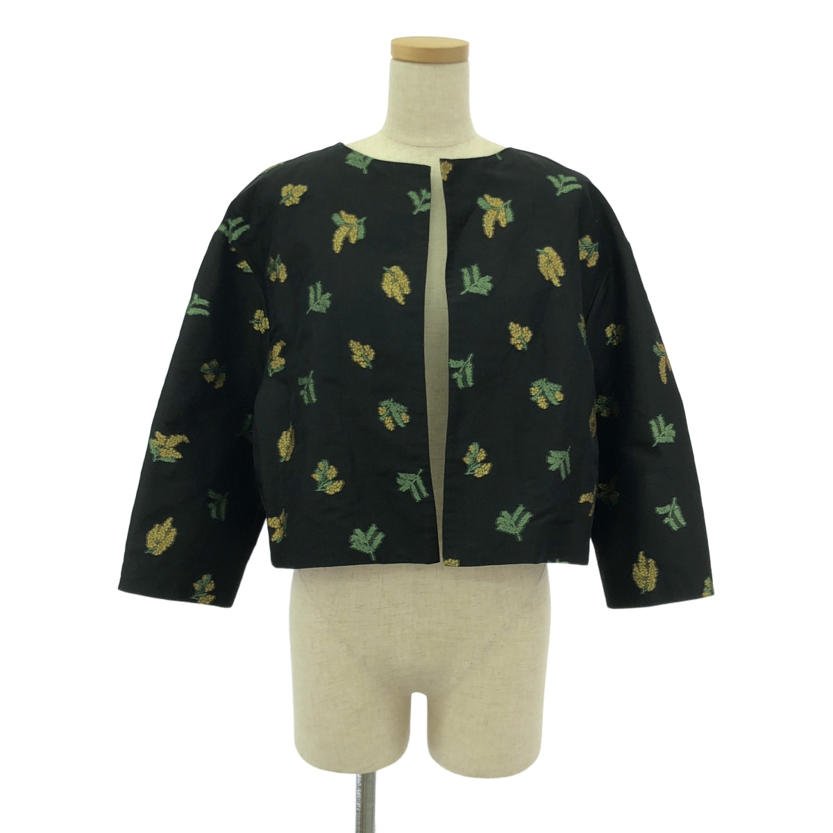 R&amp;D.M.Co / 舊裁縫 | MIMOZA 短上衣外套 | F |黑色 |女性的