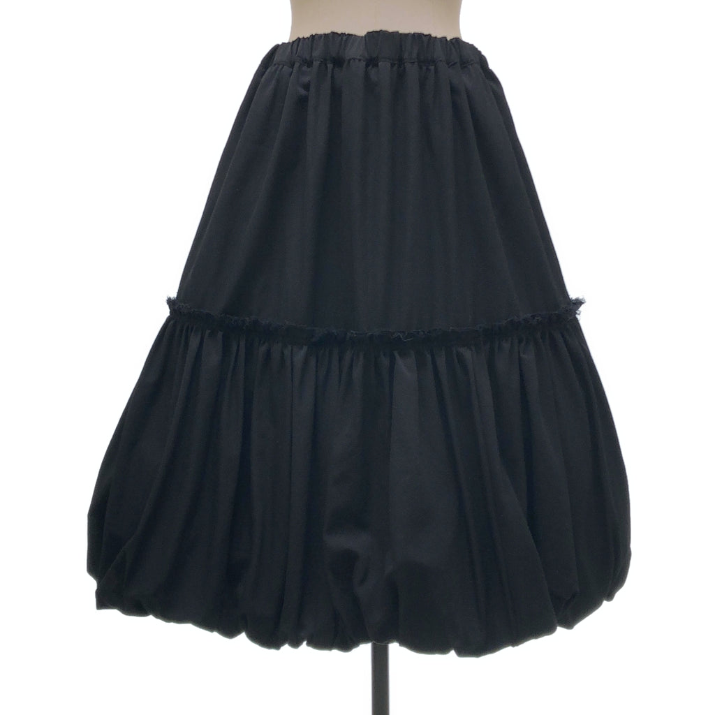 COMME des GARCONS COMME des GARCONS / コムコム | 2022AW | 変形 立体 ギャザー ボリューム ドローストリング スカート | S | レディース