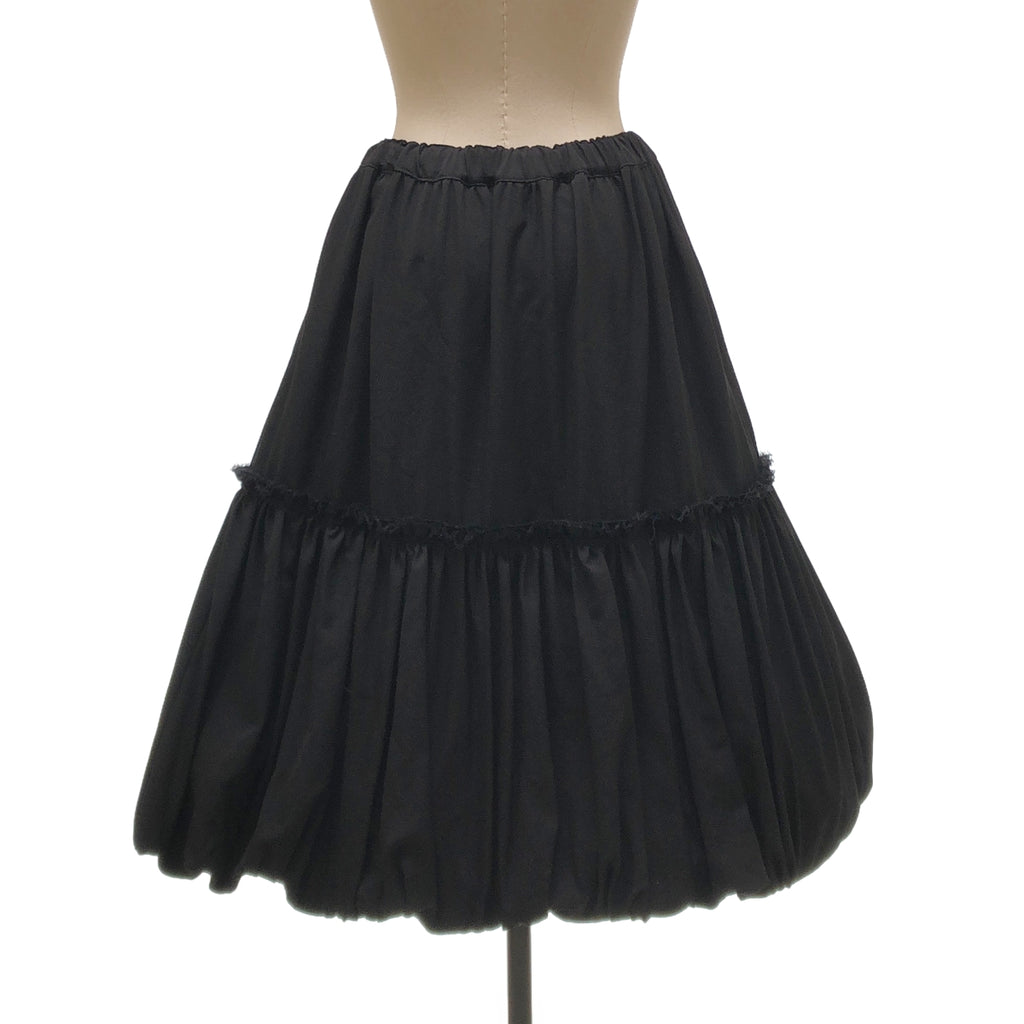 COMME des GARCONS COMME des GARCONS / コムコム | 2022AW | 変形 立体 ギャザー ボリューム ドローストリング スカート | S | レディース