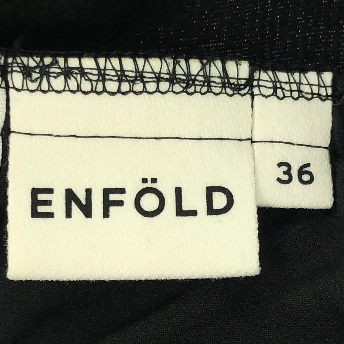 ENFOLD | Light Back Warm Relax Wide Trousers | 36 | Women's