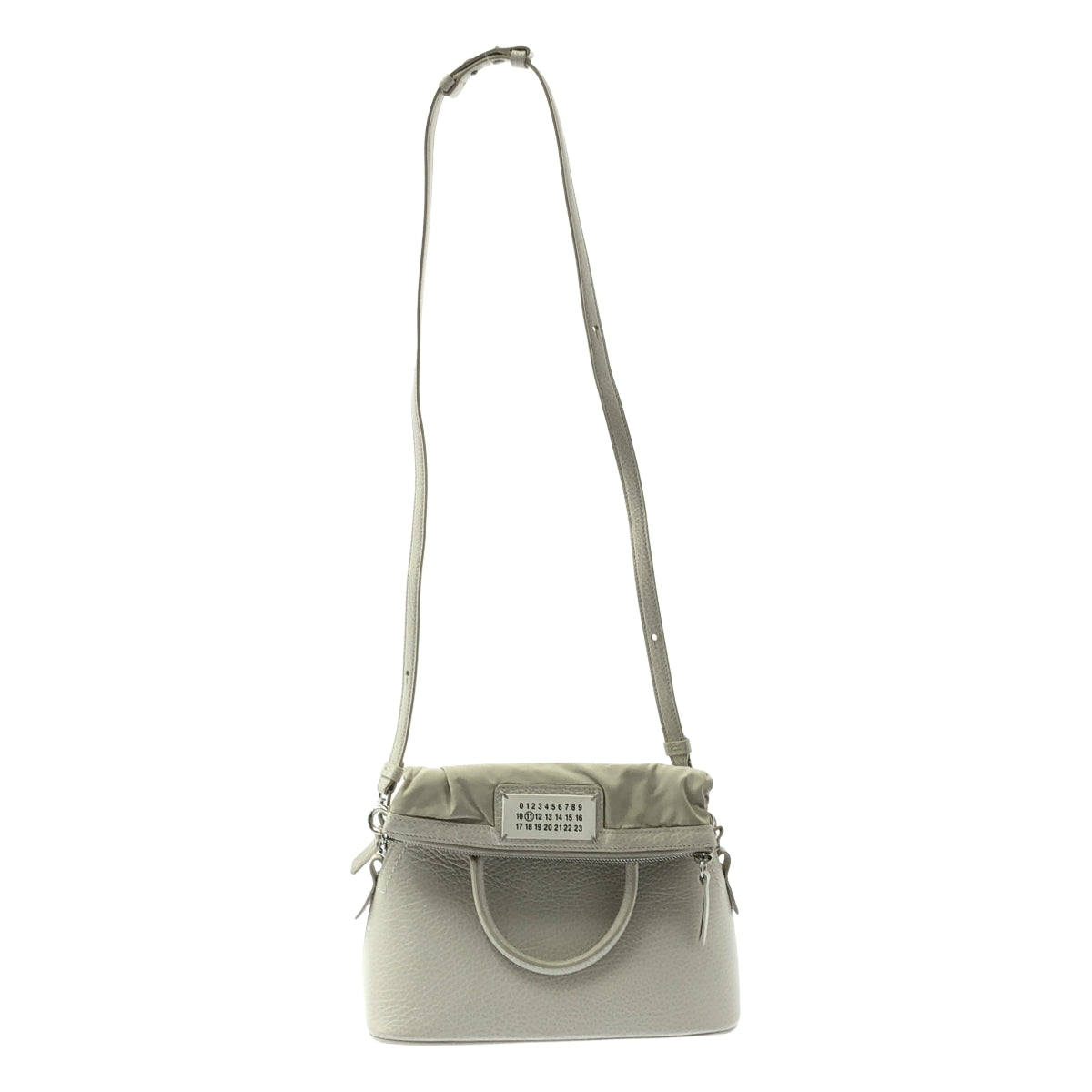 Maison Margiela / メゾンマルジェラ | 2020AW | 5AC MINI 2WAY クラシック ミニ ショルダーバッグ レザー | オフホワイト | レディース