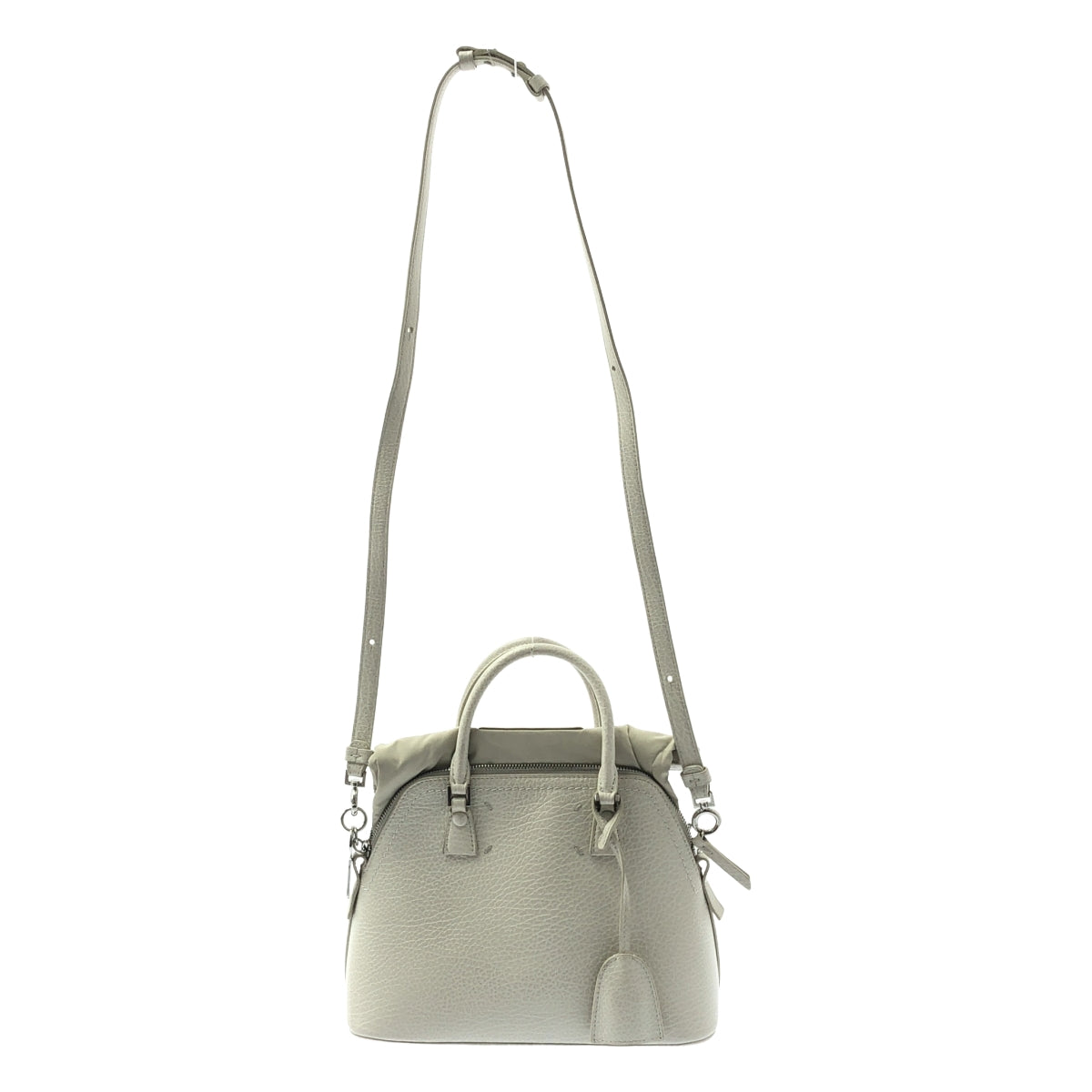 Maison Margiela / メゾンマルジェラ | 2020AW | 5AC MINI 2WAY クラシック ミニ ショルダーバッグ レザー | オフホワイト | レディース