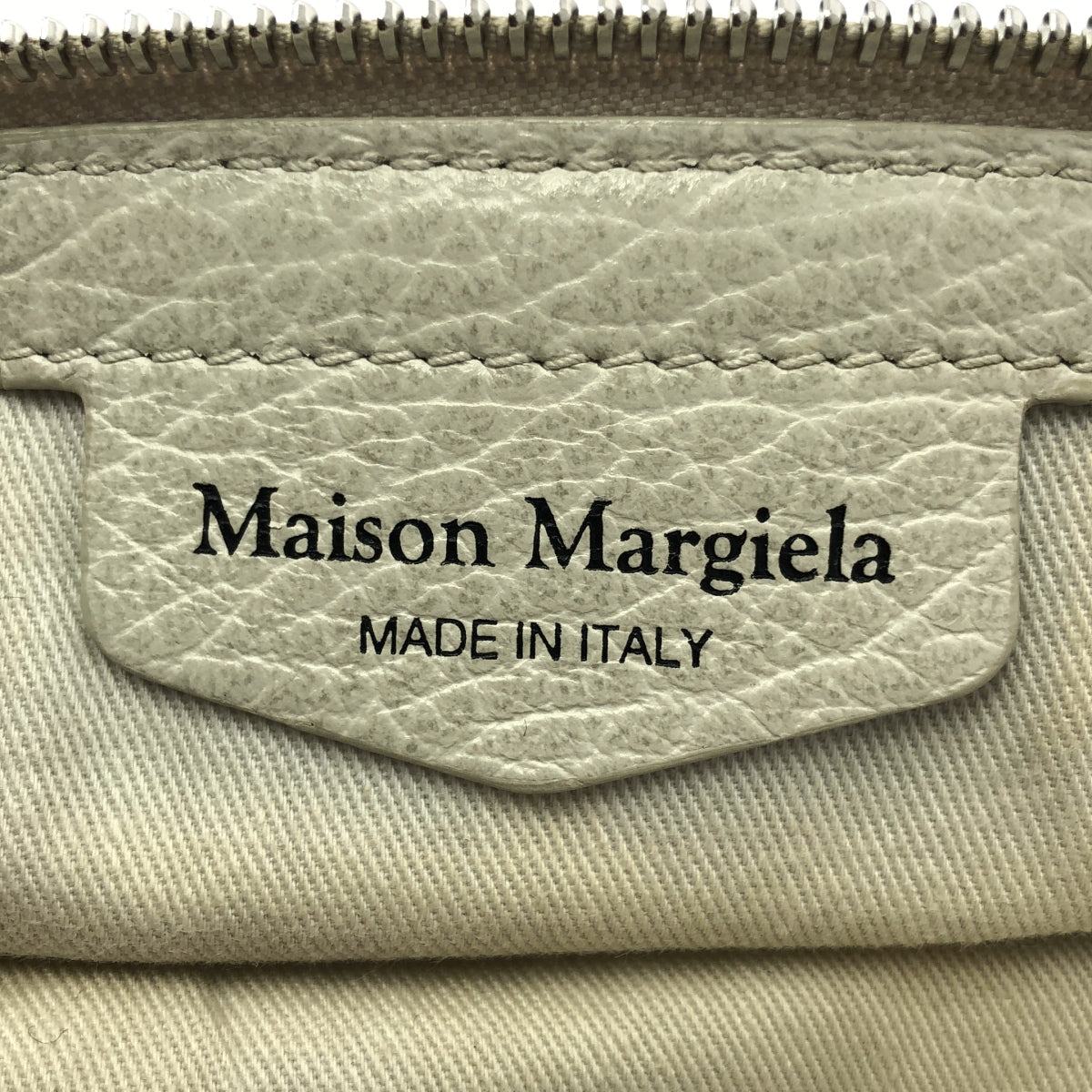 Maison Margiela / メゾンマルジェラ | 2020AW | 5AC MINI 2WAY クラシック ミニ ショルダーバッグ レザー | オフホワイト | レディース