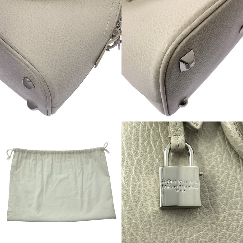 Maison Margiela / 메종 마르젤라 | 2020AW | 5AC MINI 2WAY 클래식 미니 숄더백 가죽 | 오프 화이트 | 여성