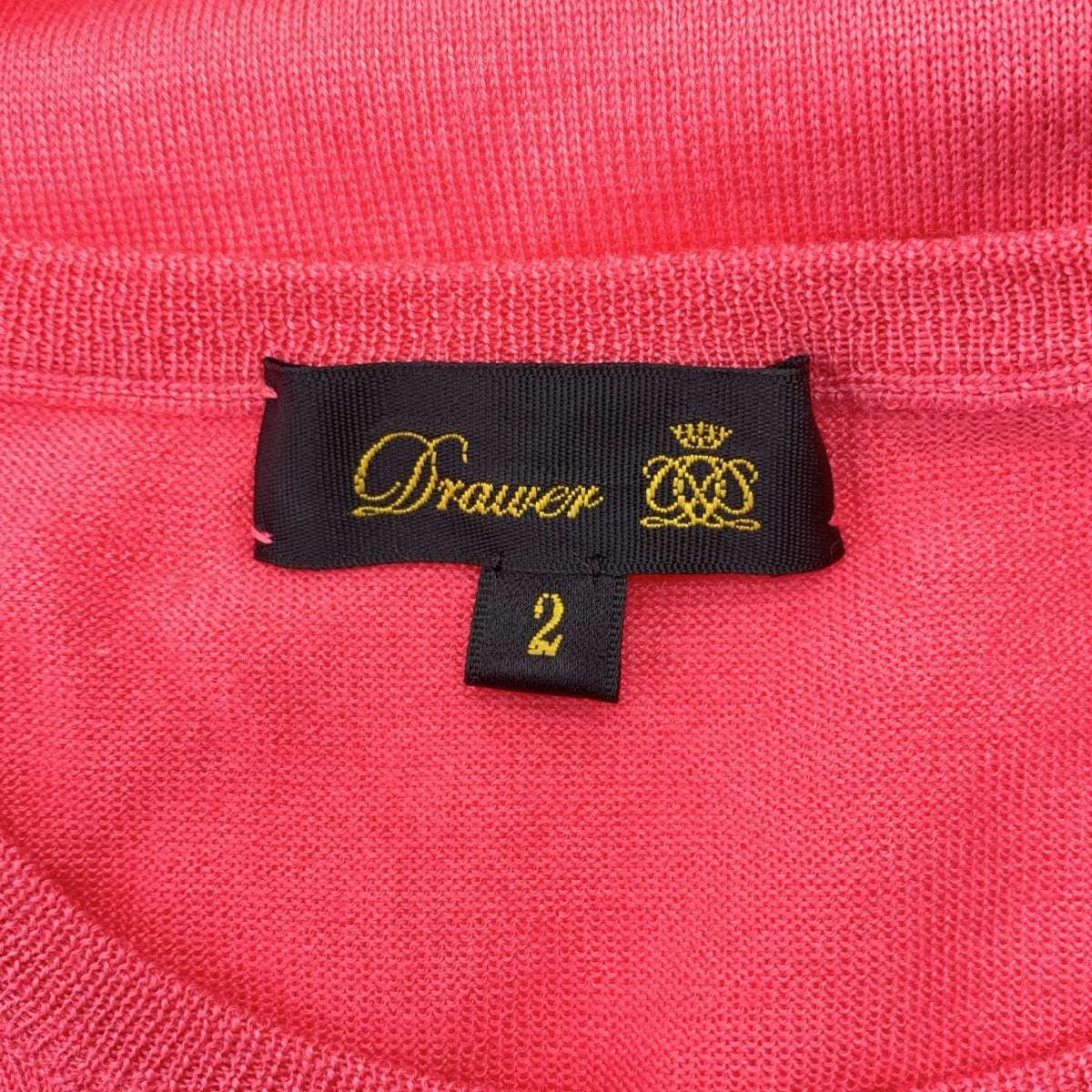 Drawer / 드로어 | 18G 캐시미어 실크 크루넥 니트 | 2 | 핑크 | 여성