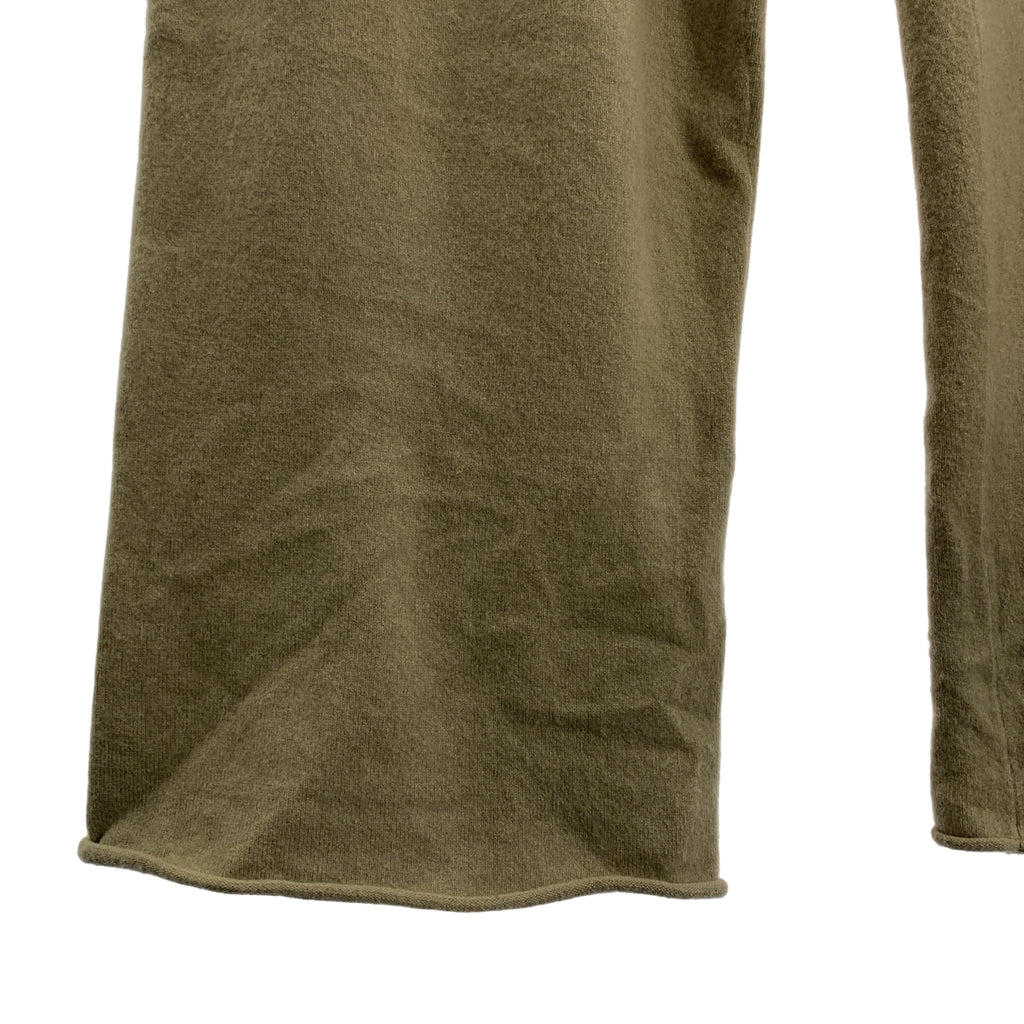 極致羊絨 | 羊絨針織闊腿褲 |