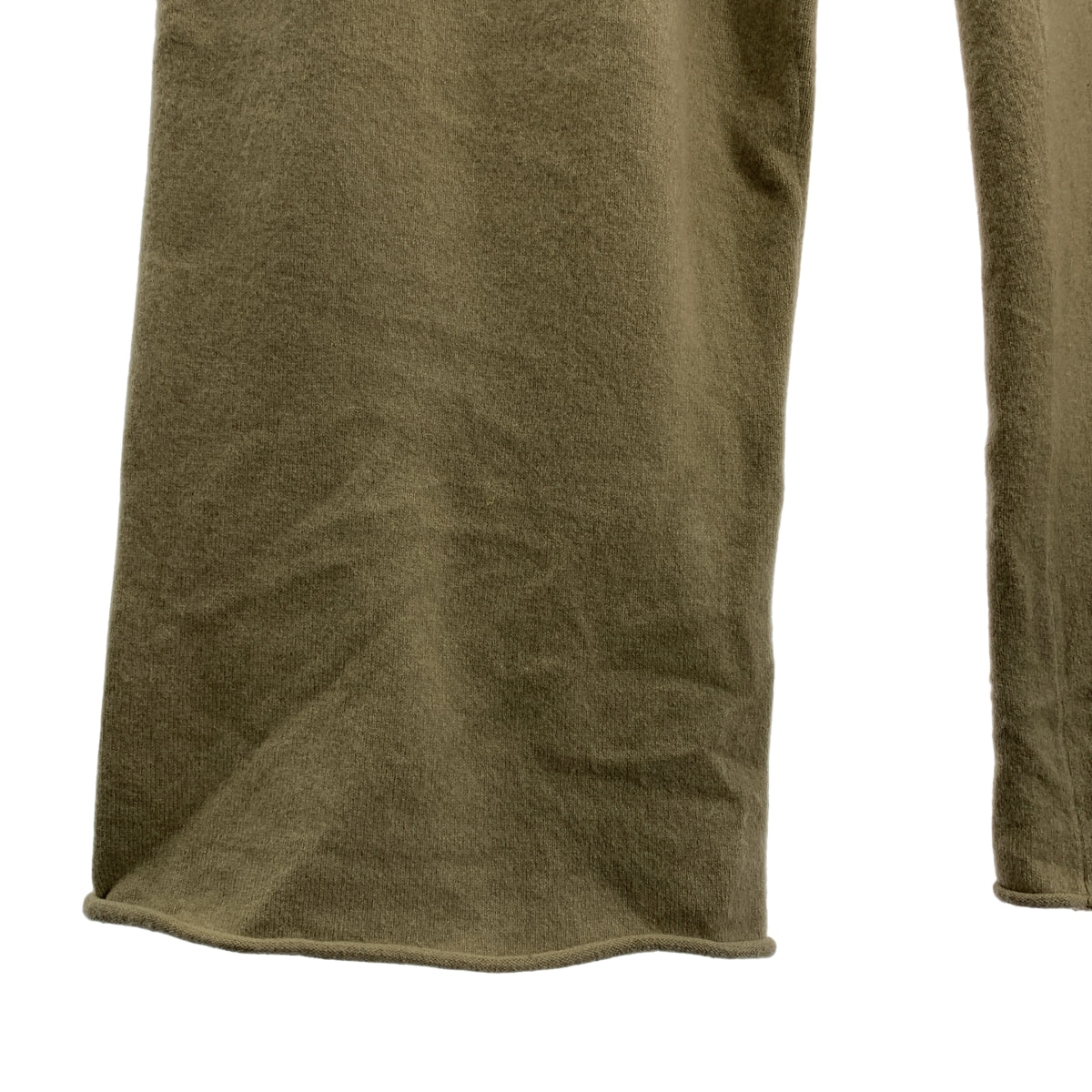 極致羊絨 | 羊絨針織闊腿褲 |