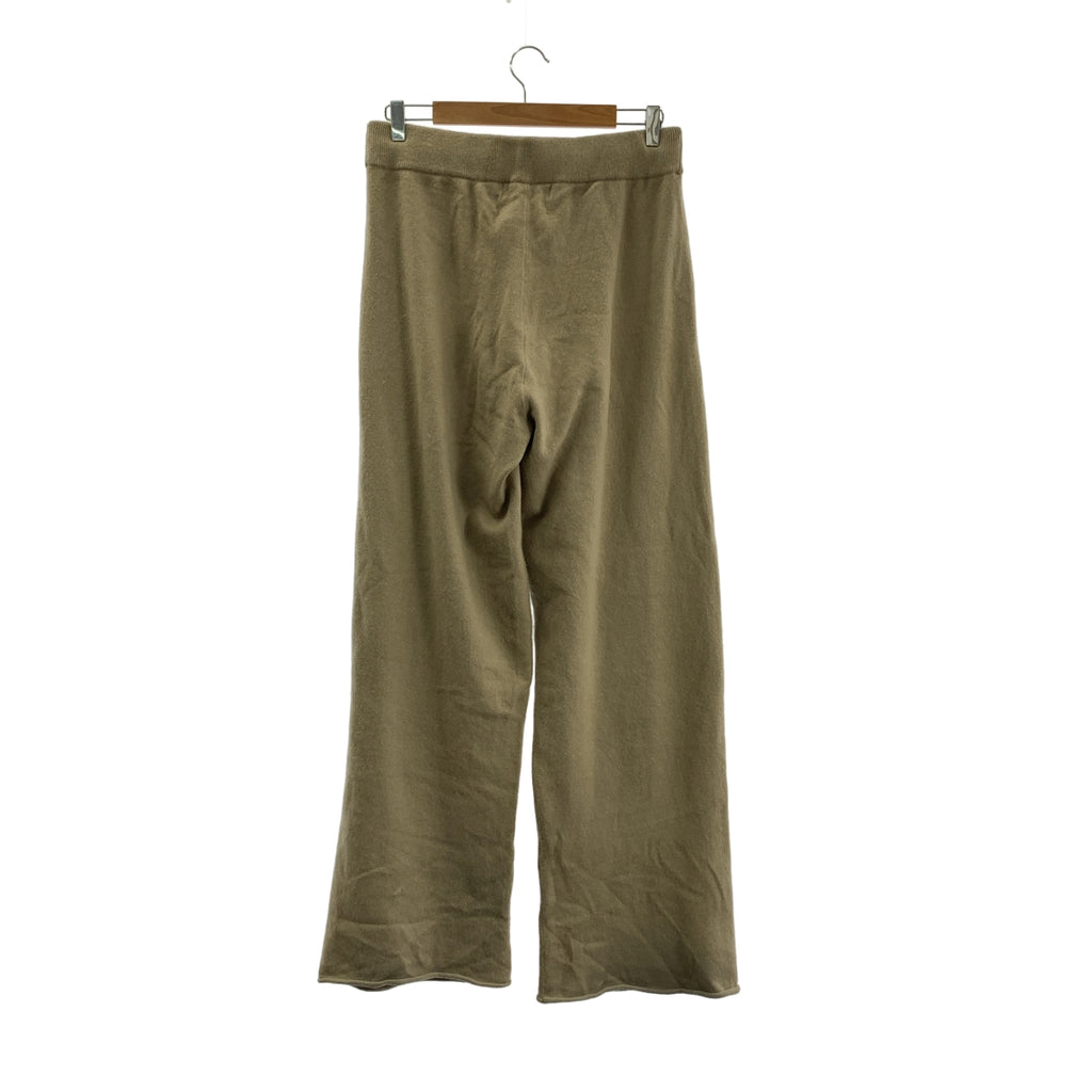 極致羊絨 | 羊絨針織闊腿褲 |