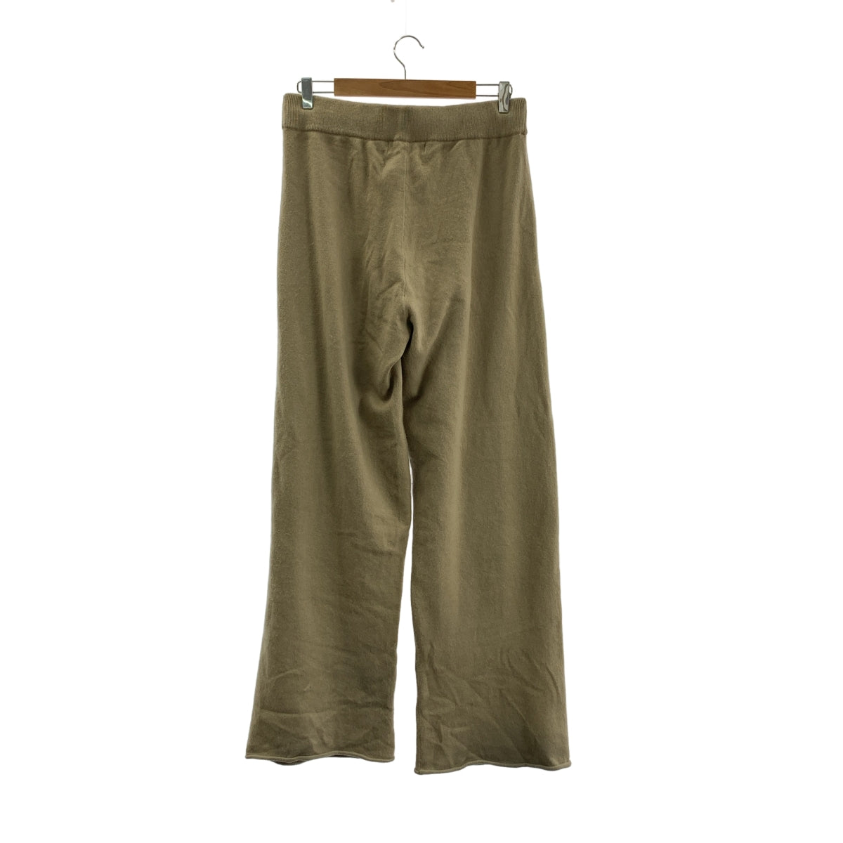 極致羊絨 | 羊絨針織闊腿褲 |