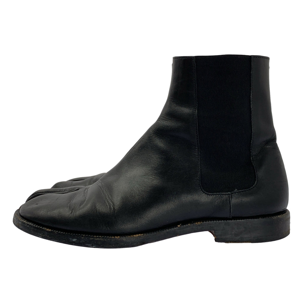 Maison Margiela / 메종 마르젤라 | tabi / 타비 가죽 사이드 고어 짧은 부츠 버선 | 40 | 남성