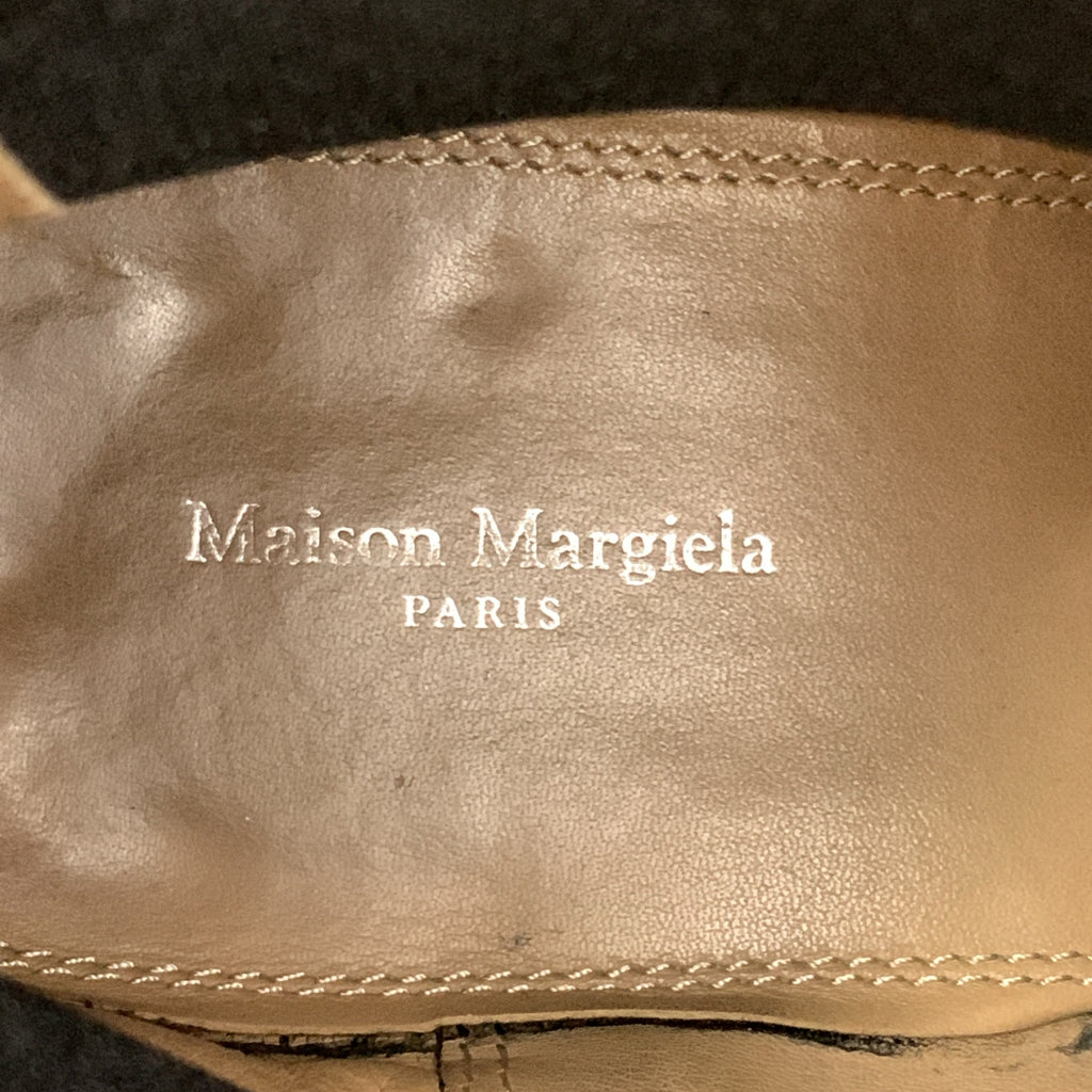 Maison Margiela / 메종 마르젤라 | tabi / 타비 가죽 사이드 고어 짧은 부츠 버선 | 40 | 남성