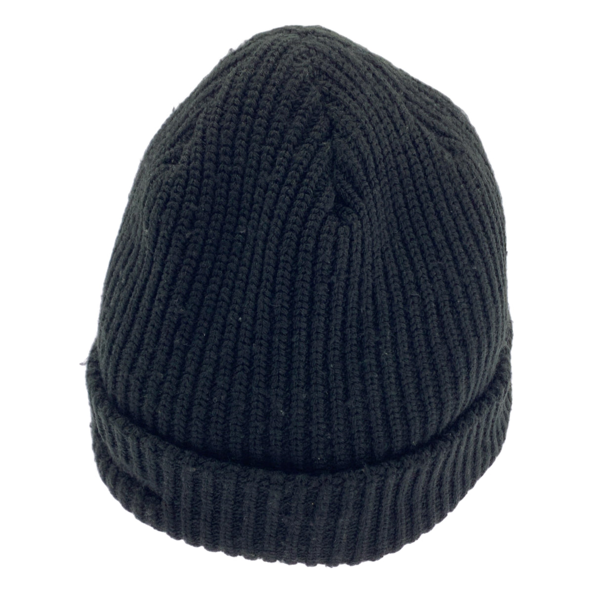 SUPREME / シュプリーム | ウール 総柄 ロゴ ニット ビーニーキャップ 帽子 / ユニセックス | ブラック | メンズ