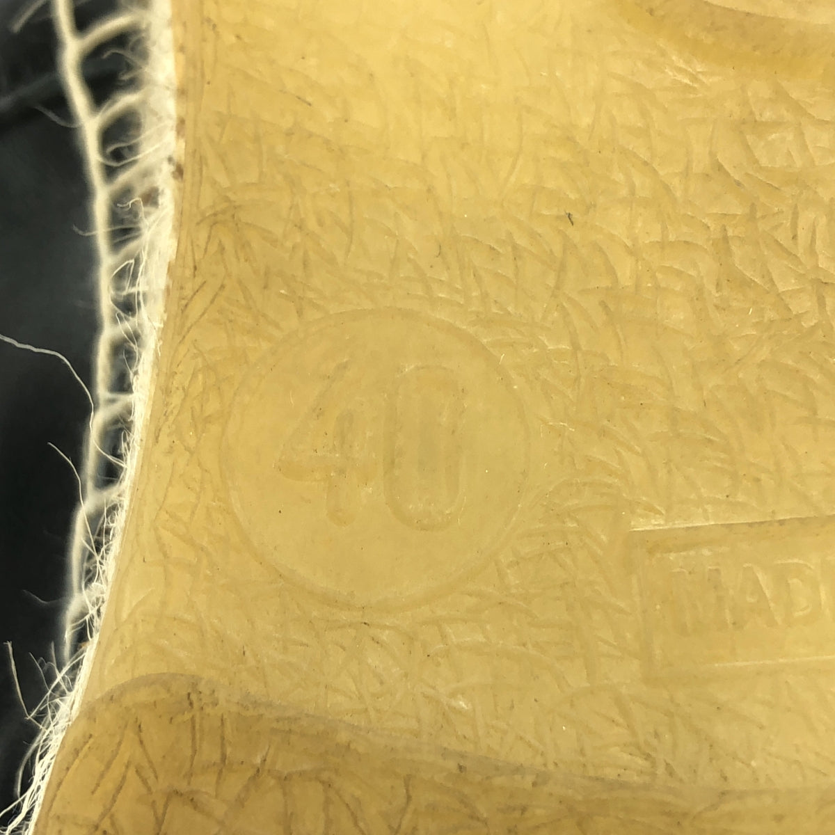 【美品】  Castaner / カスタニエール | PABLO 104 NEGRO / エスパドリーユ レザー スリッポン シューズ | 40 | ブラック / ベージュ | メンズ