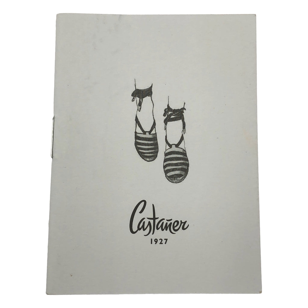【미품】 Castaner / 카스타니에르 | PABLO 104 NEGRO / 에스파드리유 가죽 슬립온 신발 | 40 | 블랙 / 베이지 | 남성