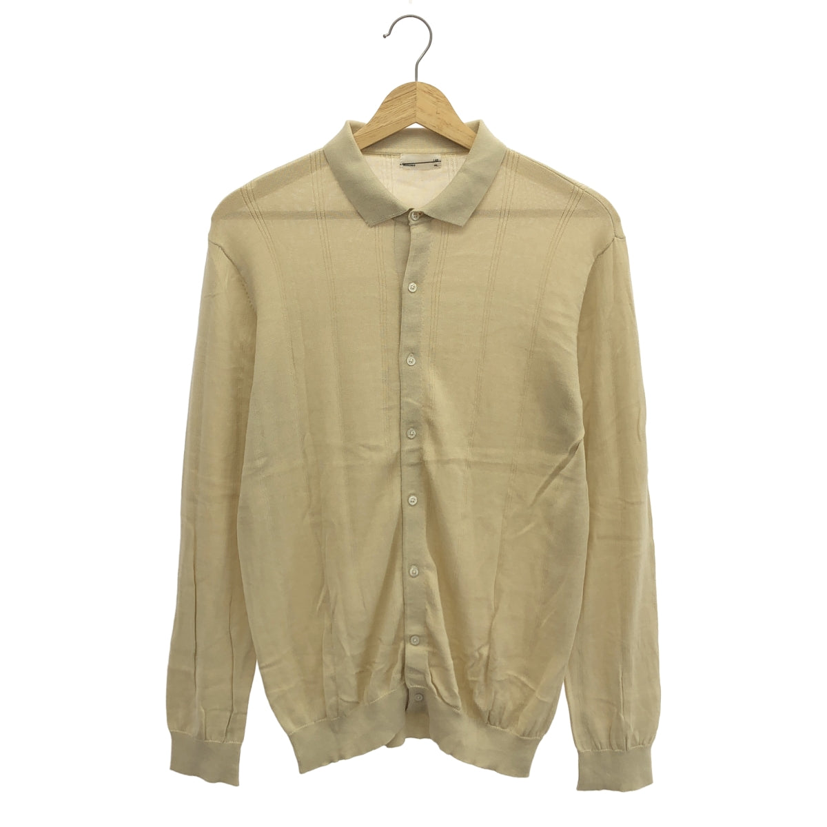 LAD MUSICIAN / 러드 뮤지션 | 코튼 칼라 니트 카디건 | 44 | 아이보리 | 남성