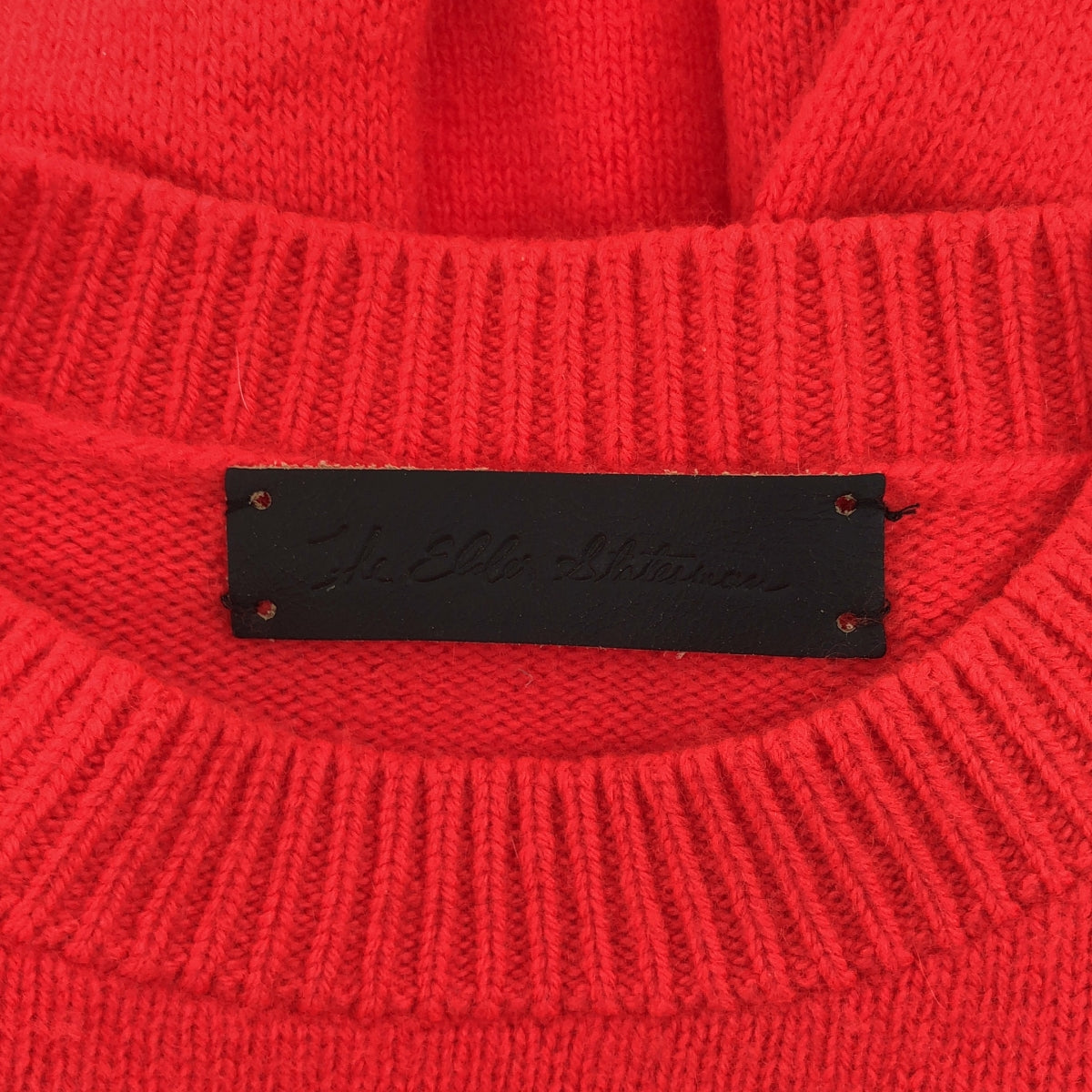 The Elder Statesman / ジエルダーステイツマン | Ron Herman取扱い SIMC カシミヤ クルーネックニット | S | オレンジ | レディース