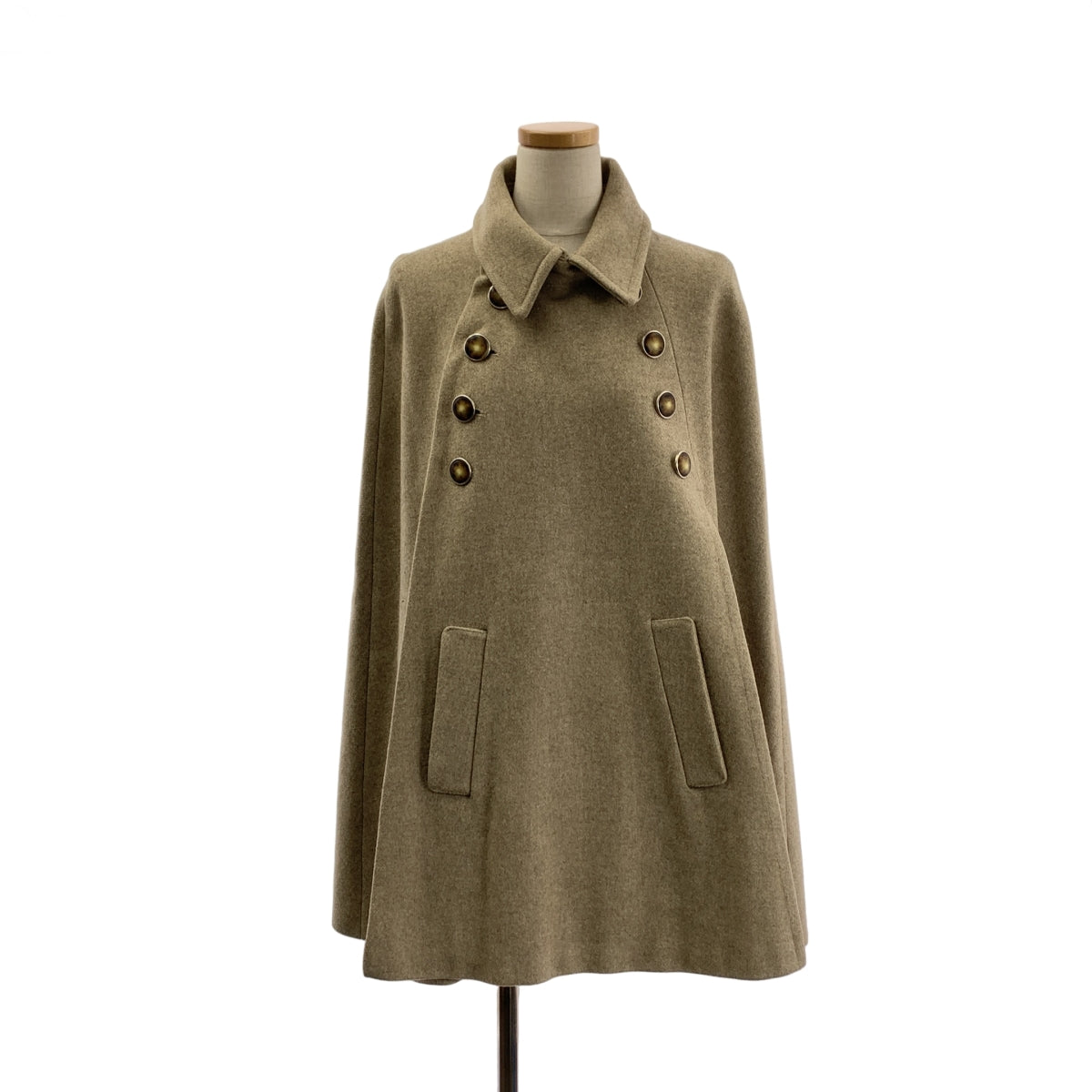 A.P.C. アーペーセー ケープ マント ポンチョ コート ネイビー S