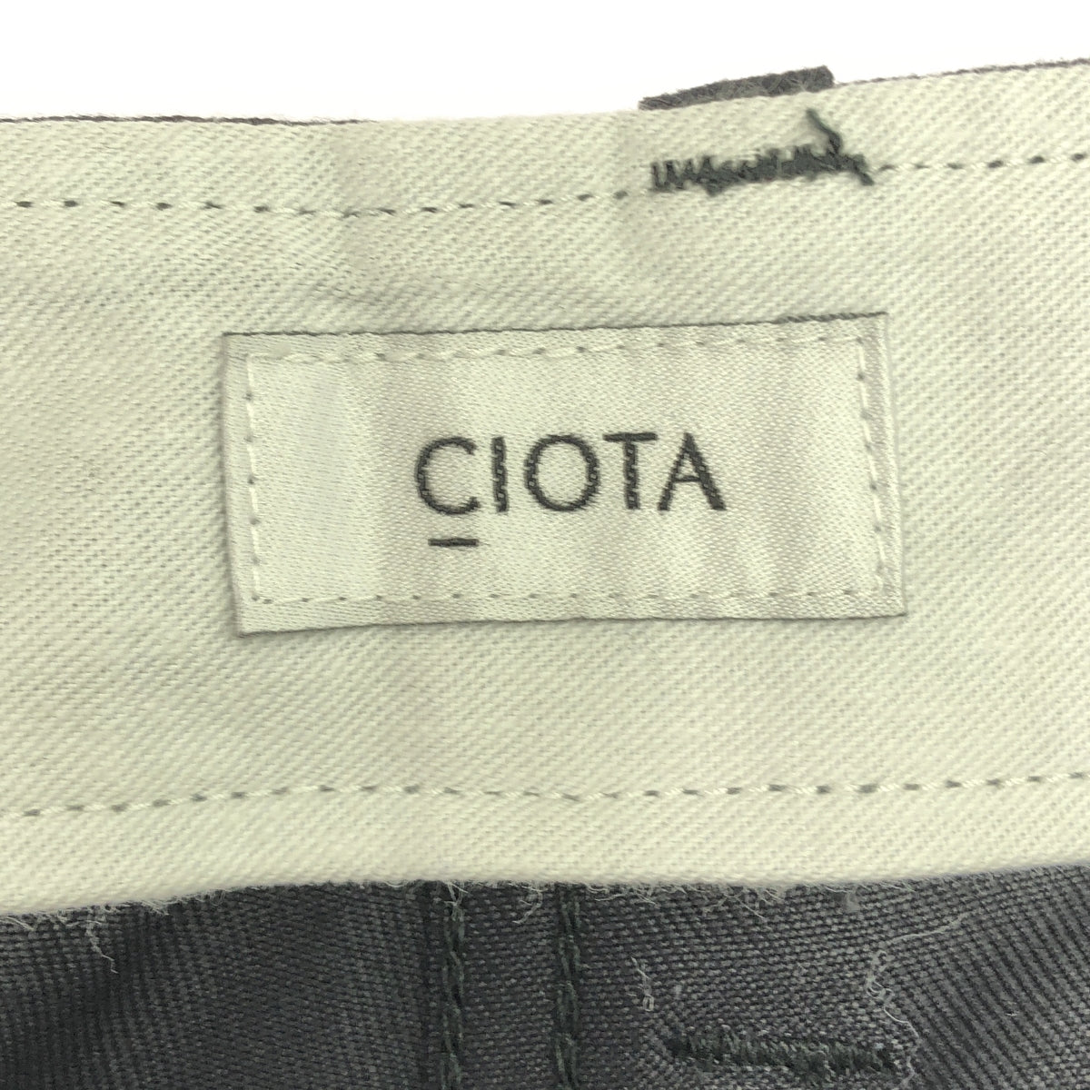 【新品】  CIOTA / シオタ | コットン チノ ショーツ ショートパンツ | 4 | ブラック | メンズ