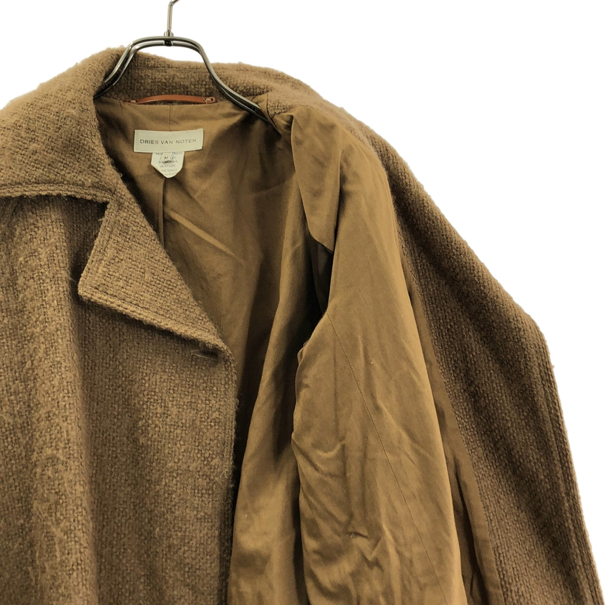 DRIES VAN NOTEN / ドリスヴァンノッテン | ライカ期 ウール モヘア ベルテッド ジャケット | M | レディース