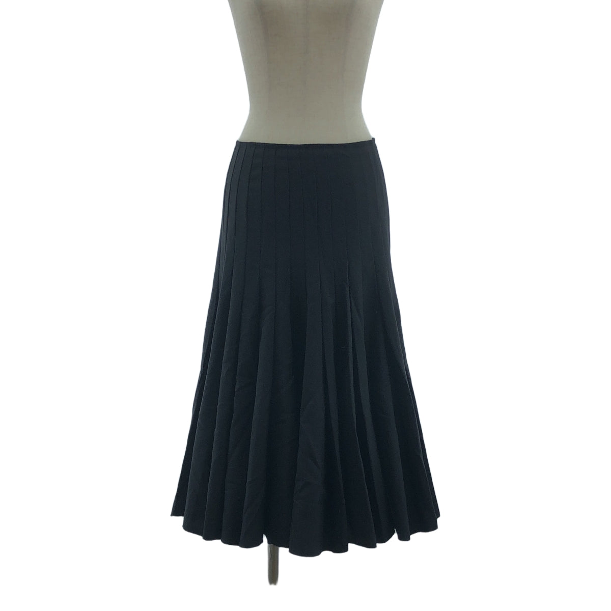 JUNYA WATANABE COMME des GARCONS / 준야와타나베 | 2009AW | 재단 주름 롱 스커트 | XS | 블랙 | 여성