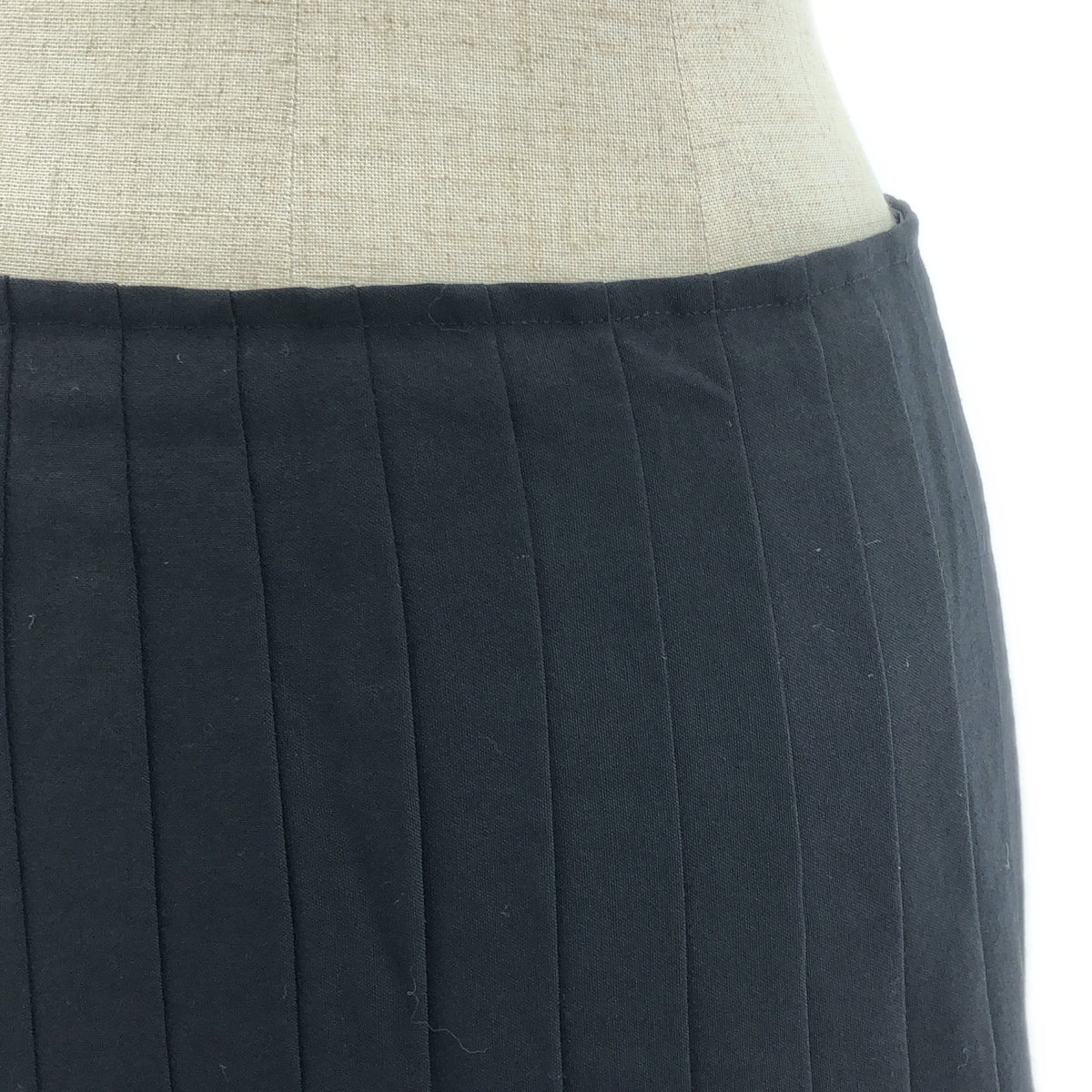 JUNYA WATANABE COMME des GARCONS / 준야와타나베 | 2009AW | 재단 주름 롱 스커트 | XS | 블랙 | 여성