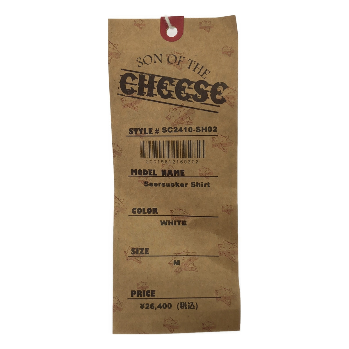 SON OF THE CHEESE | 2024SS | 泡泡紗襯衫 | M | 男款