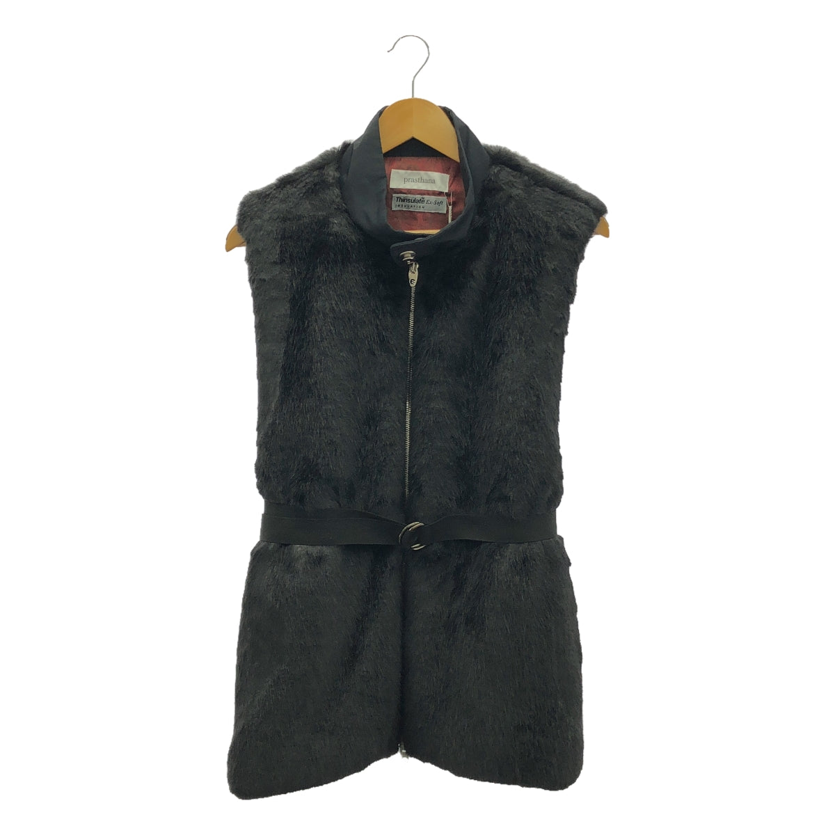 【新品】  prasthana / プラスターナ | bigmuff vest ver2 / ベスト | M | ブラック | メンズ