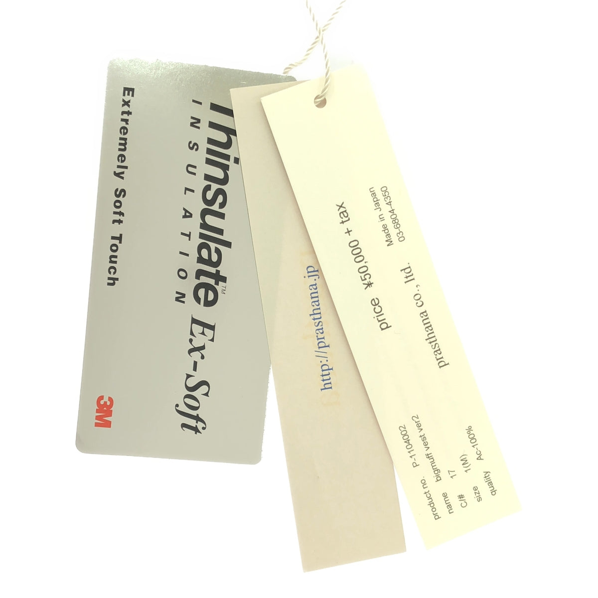 [新] prasthana / Prasthana | bigmuff 背心 ver2 / 背心 | M |黑色 |男士