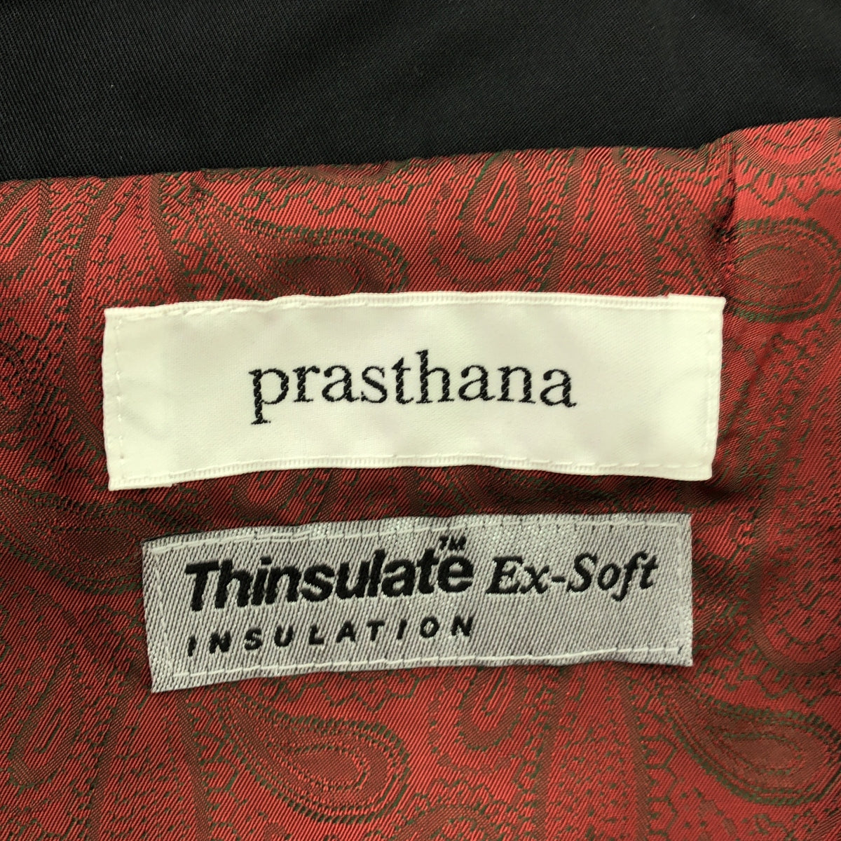 [New] prasthana / Prasthana | bigmuff vest ver2 / vest | M | Black | Men's