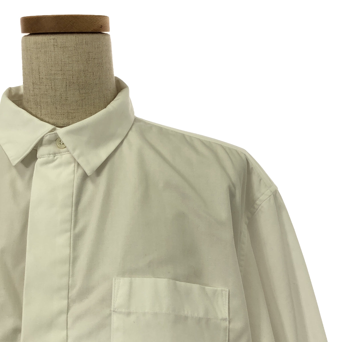 sacai / サカイ | Cotton Poplin Shirt フリルシャツ | 2 | レディース