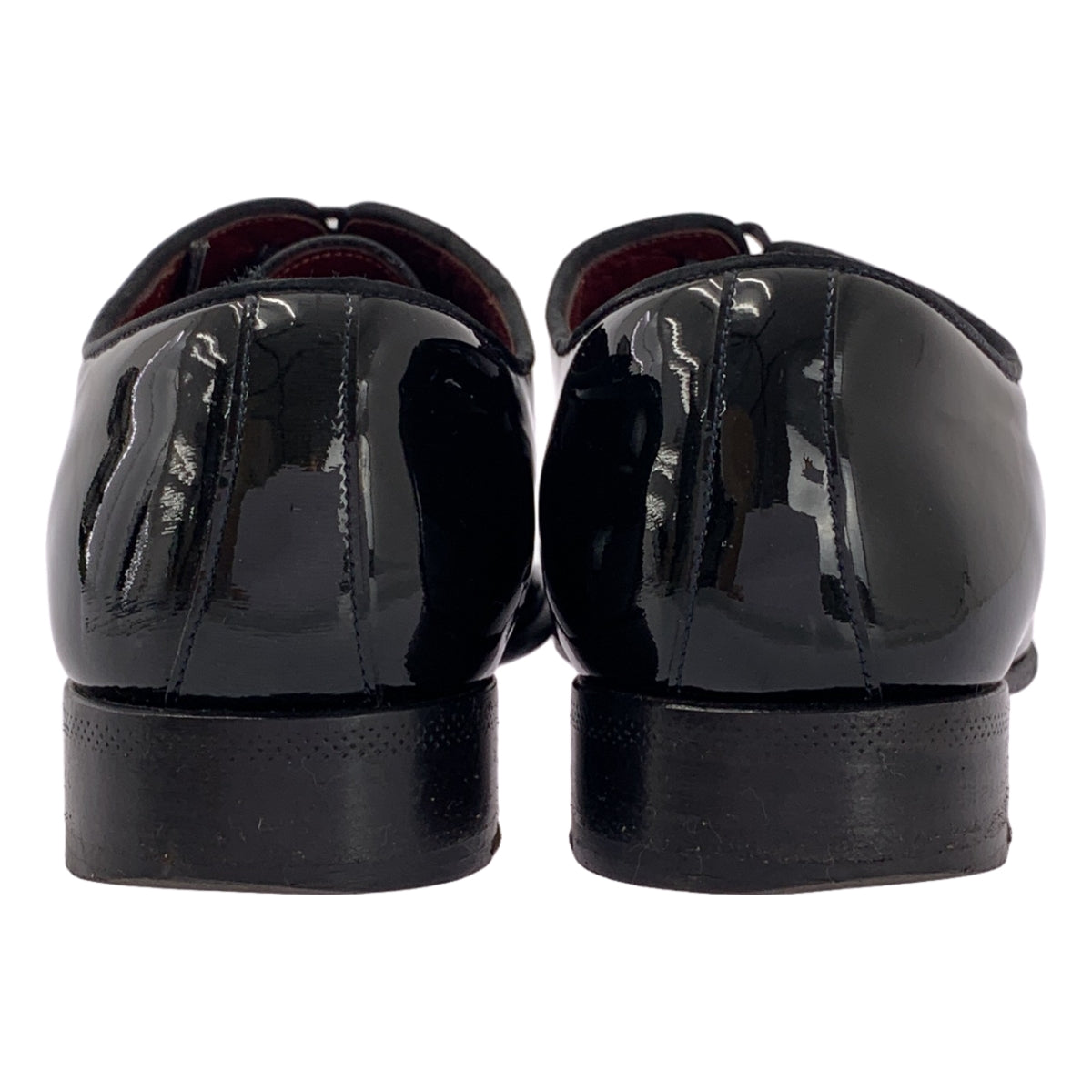 Sergio Rossi | 漆皮繫帶鞋 | 7 號 | 黑色 | 男款