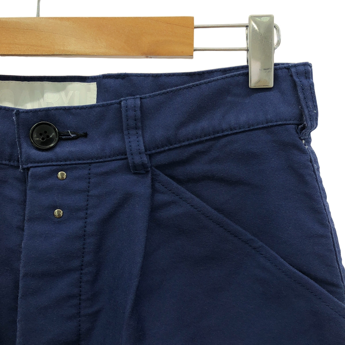 甘流| 2017春夏 | Moleskin 工作褲 | S |藍色 |女性的