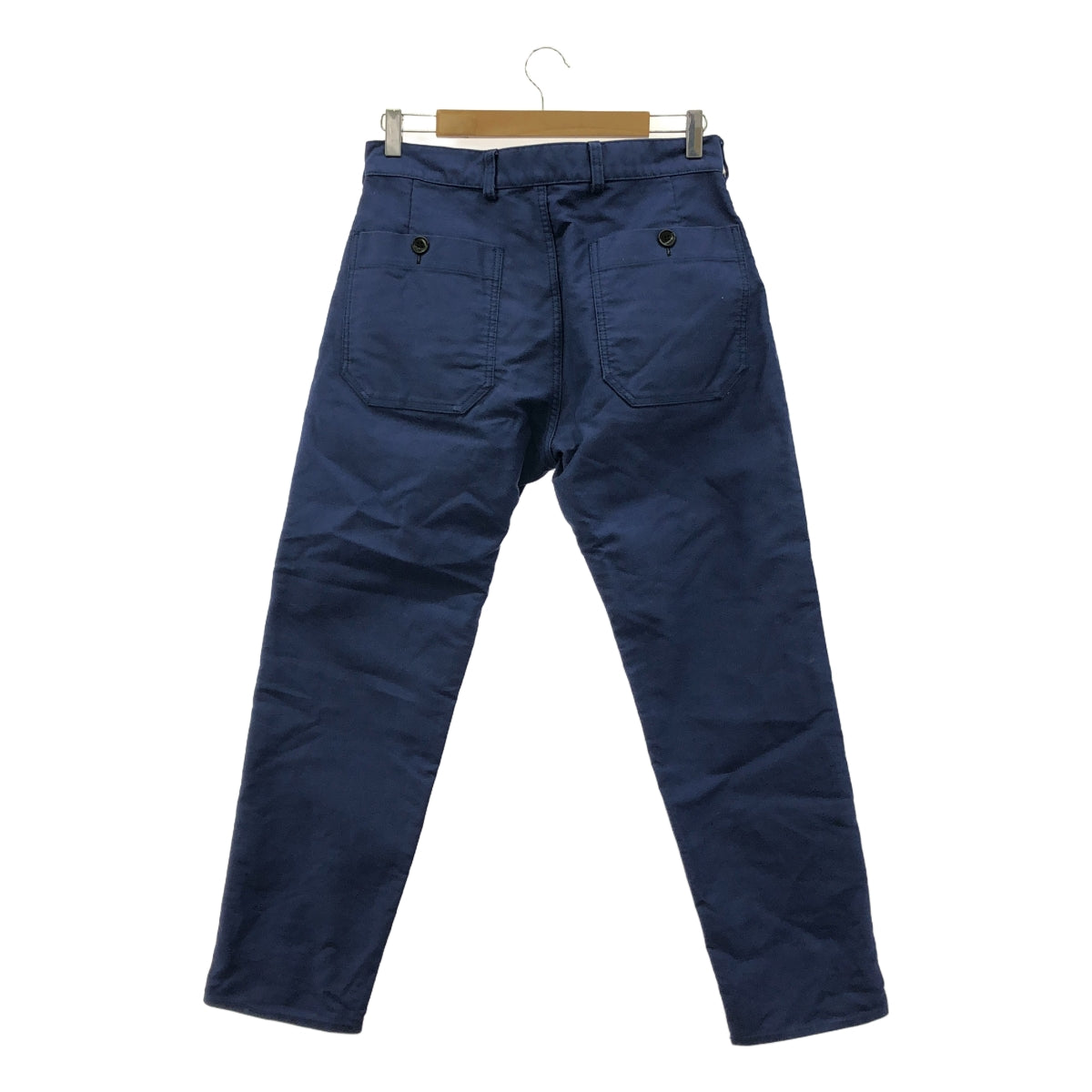 GANRYU / ガンリュウ | 2017SS | モールスキン ワーク パンツ | S | ブルー | レディース