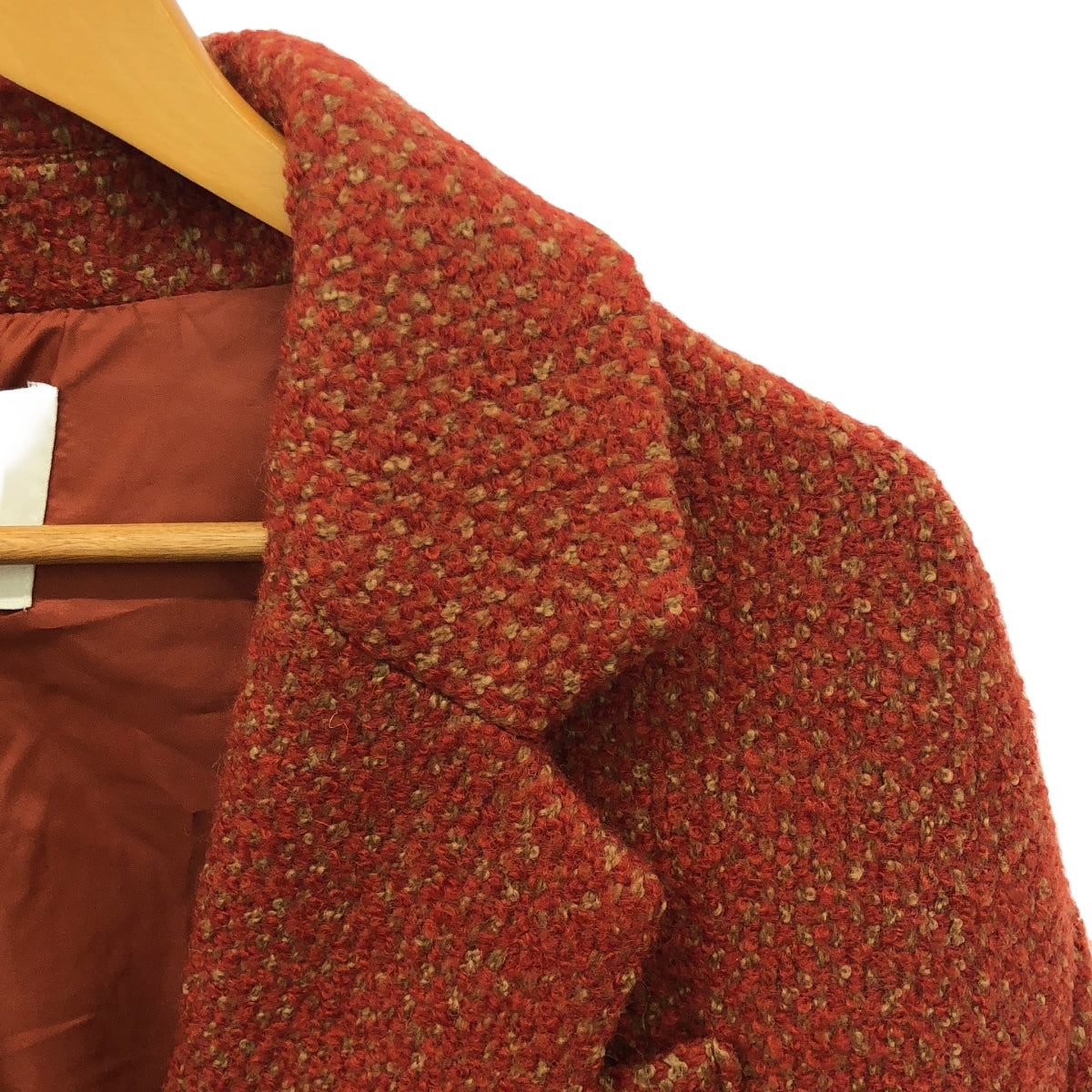 【신품】 CLANE / 크라네 | × SuzuHirose MIX COLOR OVER COAT | 1 | 레드 | 여성