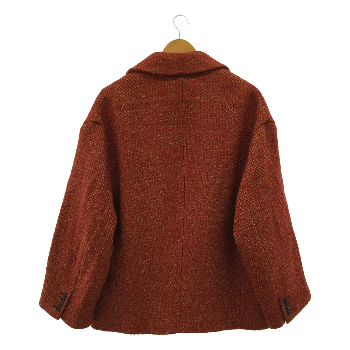 【신품】 CLANE / 크라네 | × SuzuHirose MIX COLOR OVER COAT | 1 | 레드 | 여성